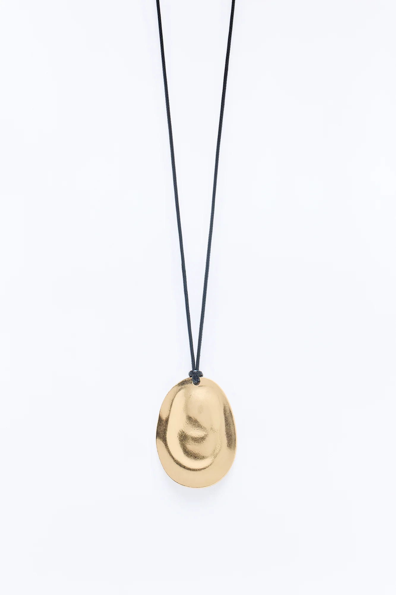 Glow Pendant Cord Necklace - Gold - Image 3