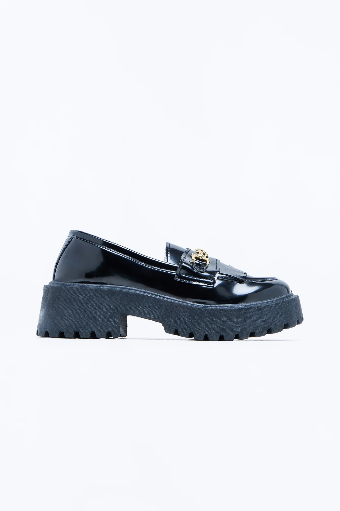 Hartford Hardware Platform Loafers - Black - Image 4