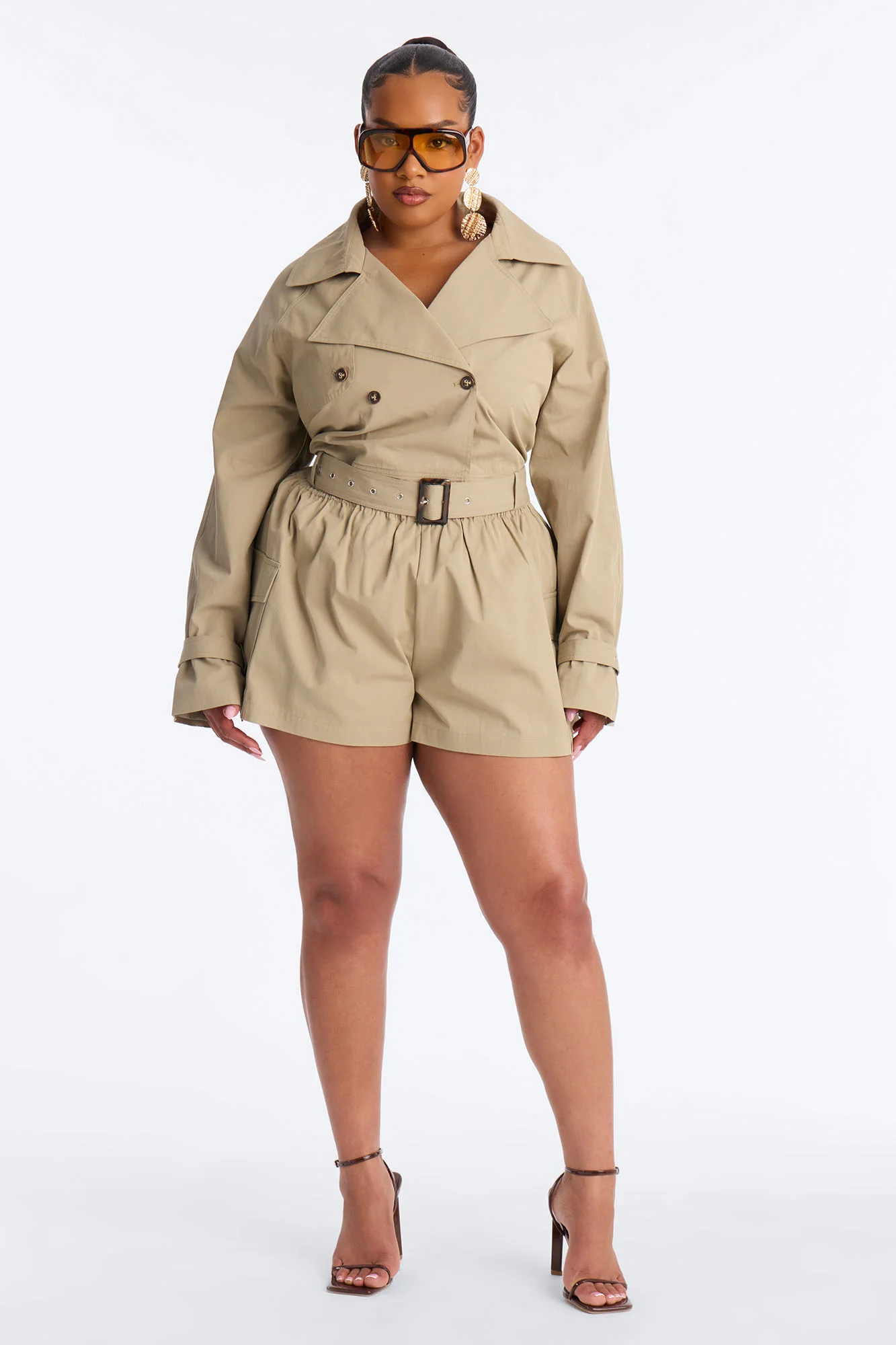 Head Turner Twill Cargo Short - Khaki - Image 5