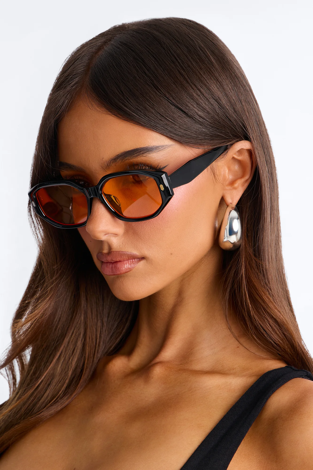 Hello Weekend Sunglasses - Black/Yellow