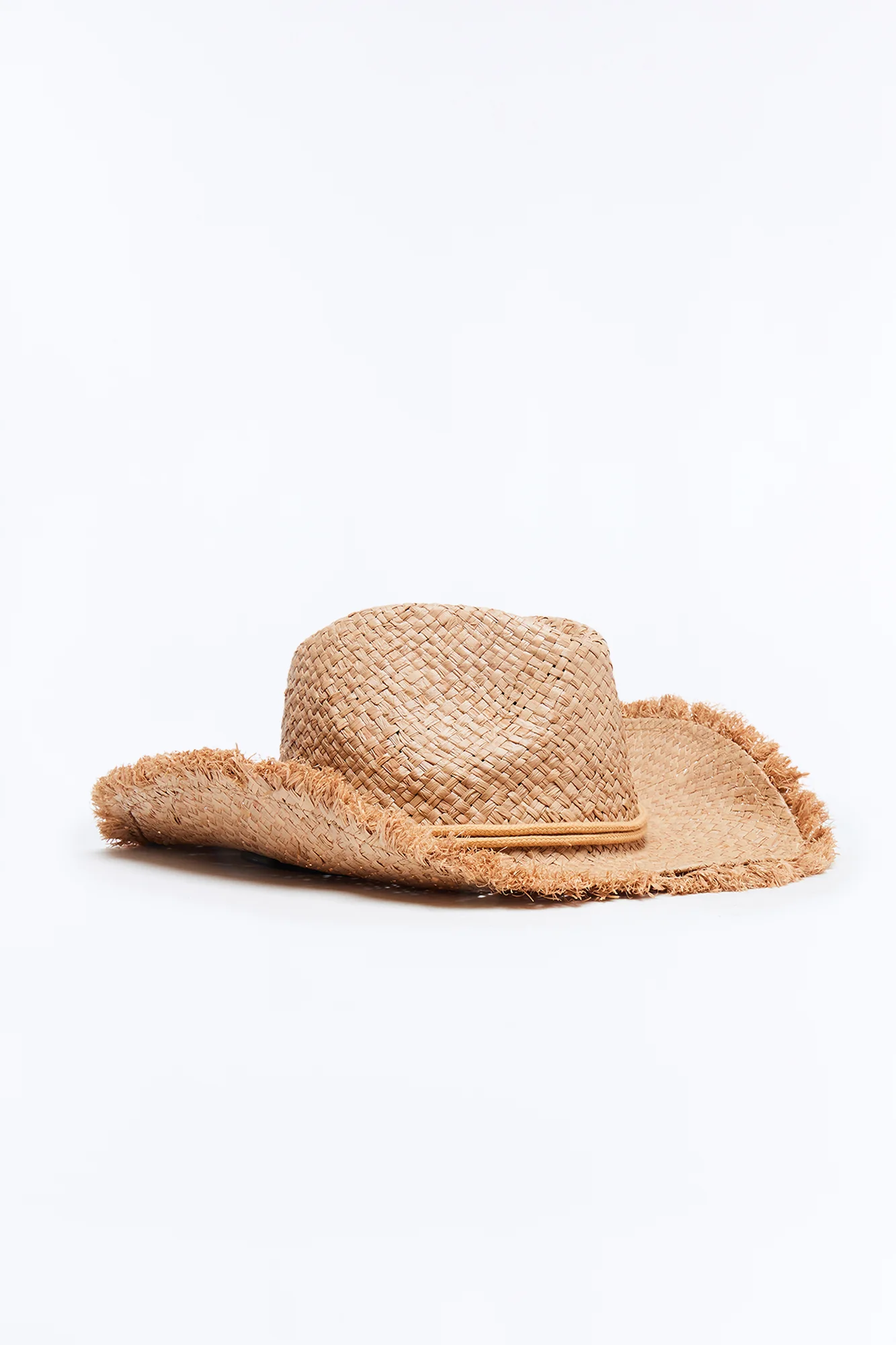 High Noon Straw Cowboy Hat - Khaki - Image 3