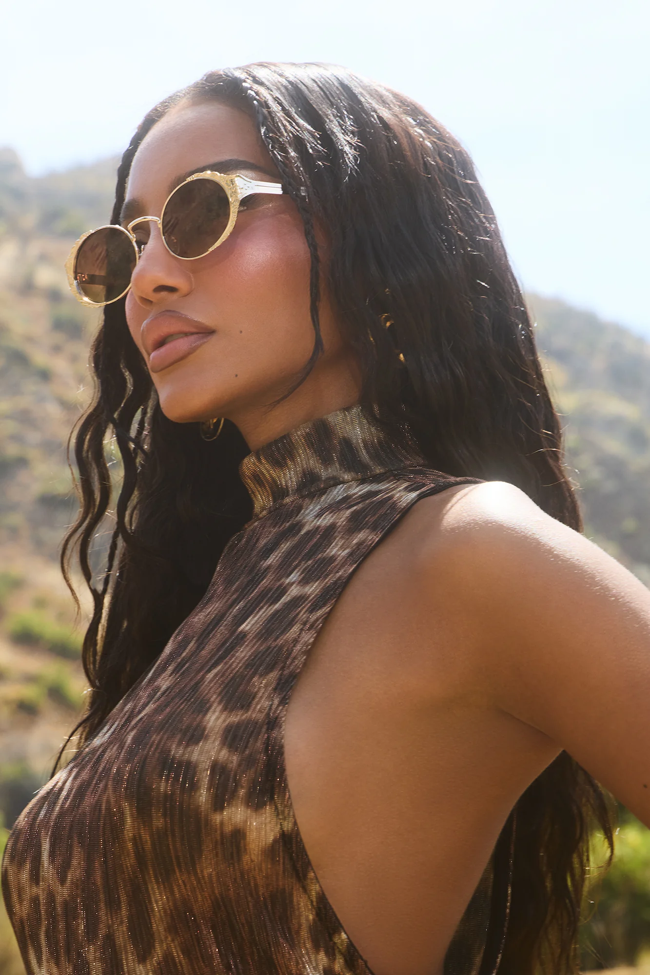 Honey Bloom Sunglasses - Gold
