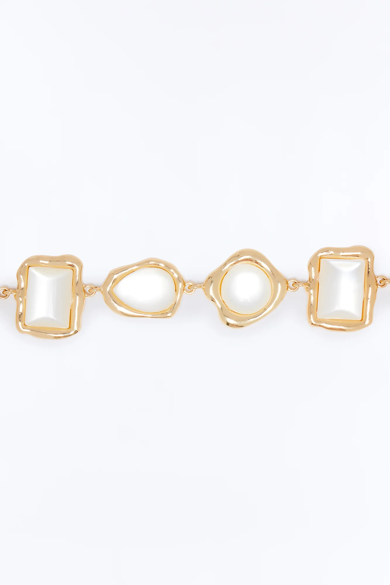 Hot Pebbles Chain Belt - Gold/combo - Image 4
