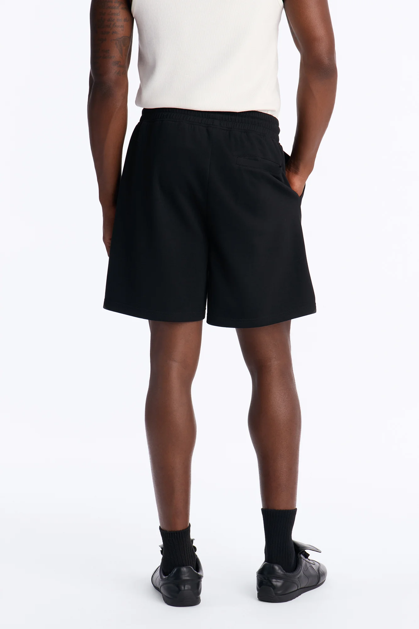 Savoy Pleated Short - Black - Image 4