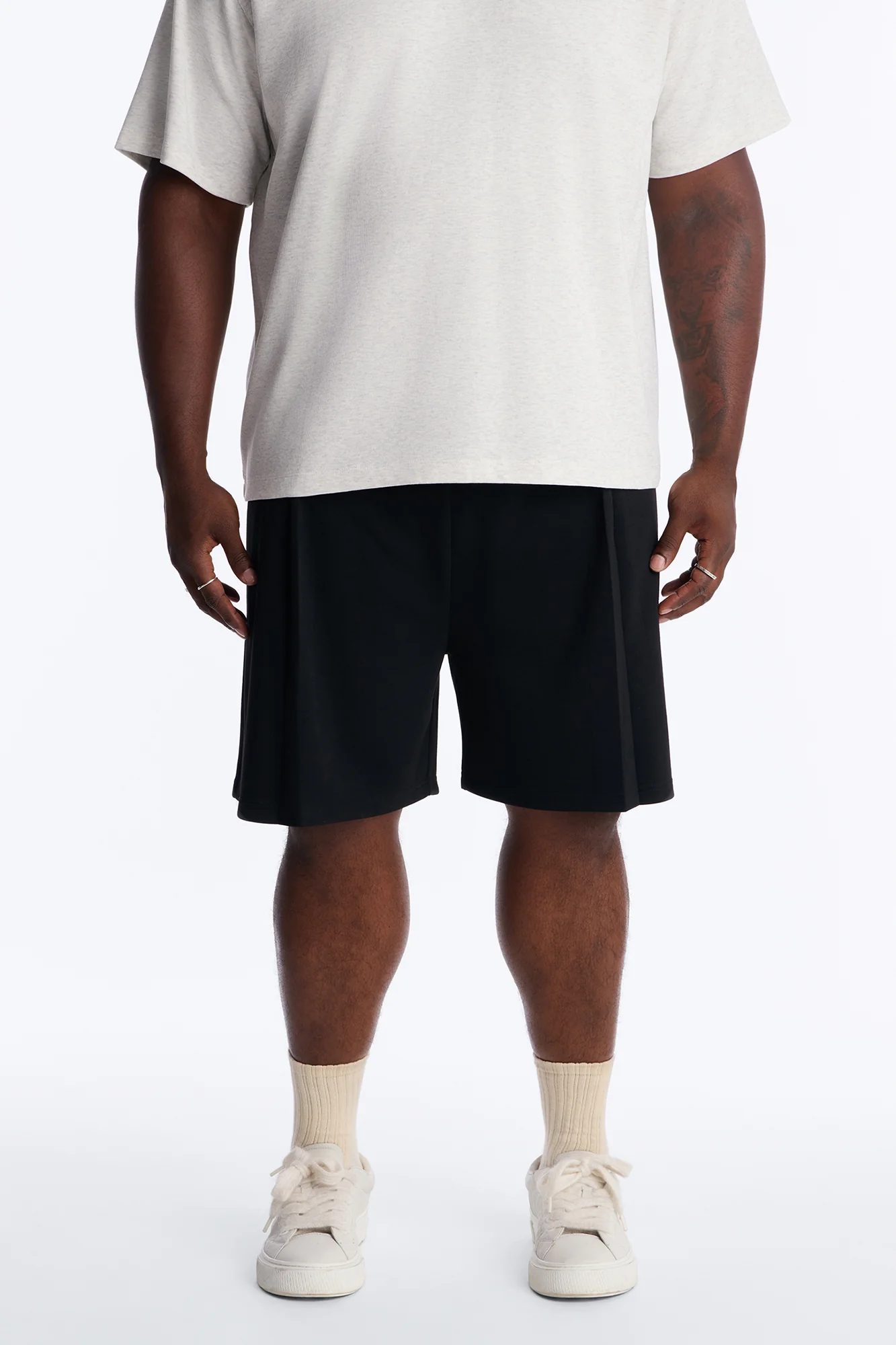 Savoy Pleated Short - Black - Image 5
