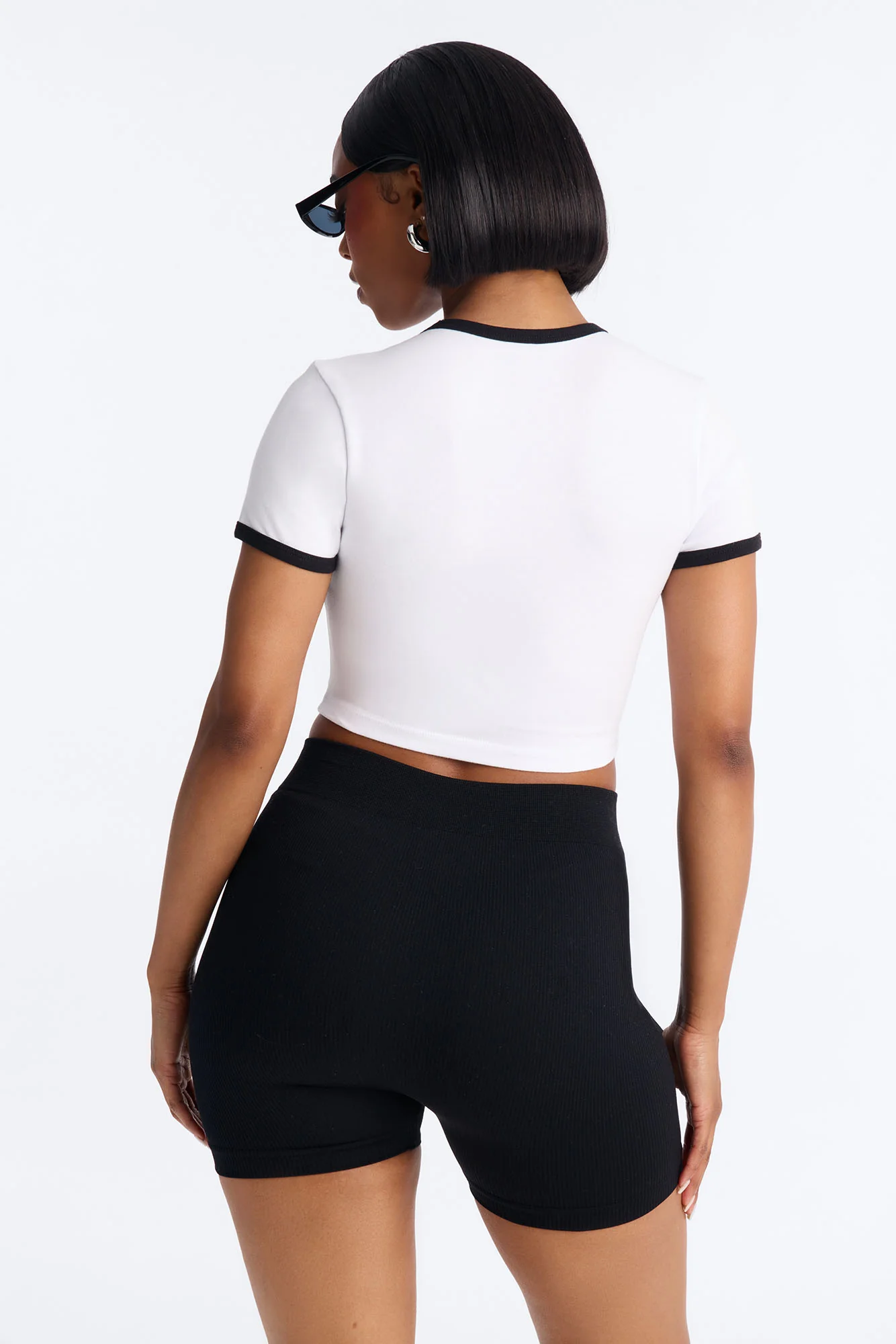 I Love LA Airbrushed Baby Tee - White - Image 5