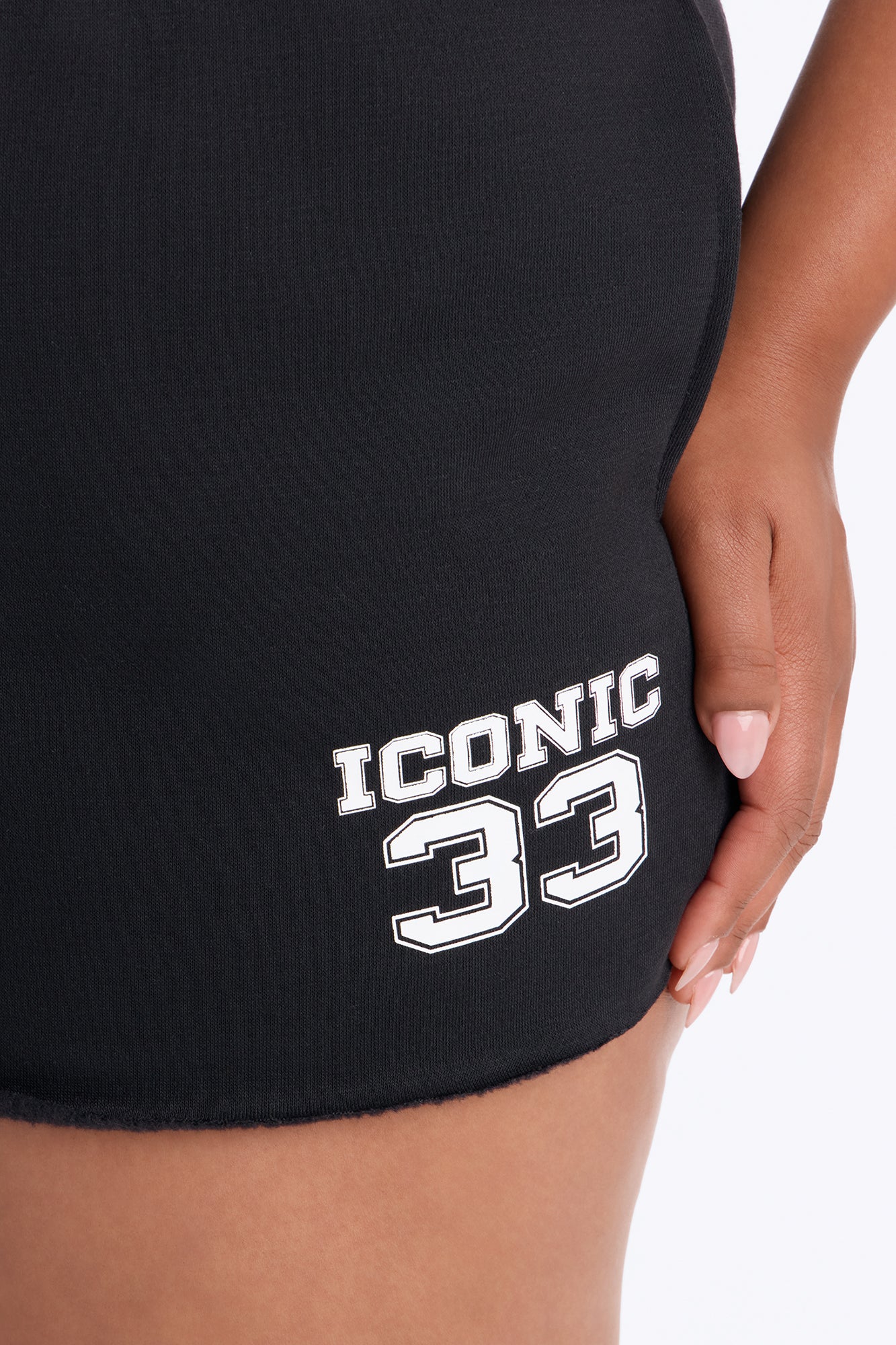 Iconic Washed Short - Black - Image 6