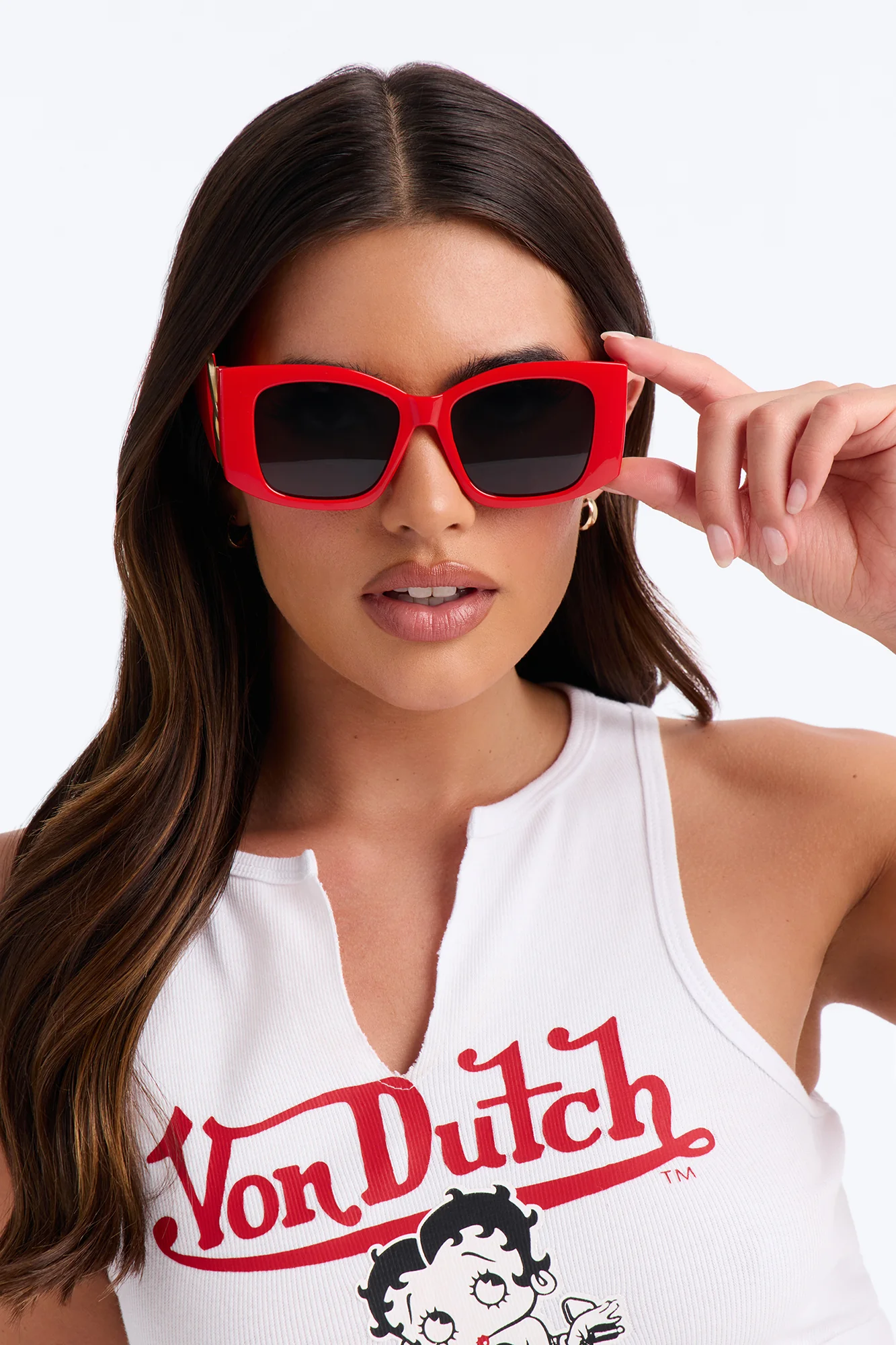 I'm The Boss Sunglasses - Red - Image 2