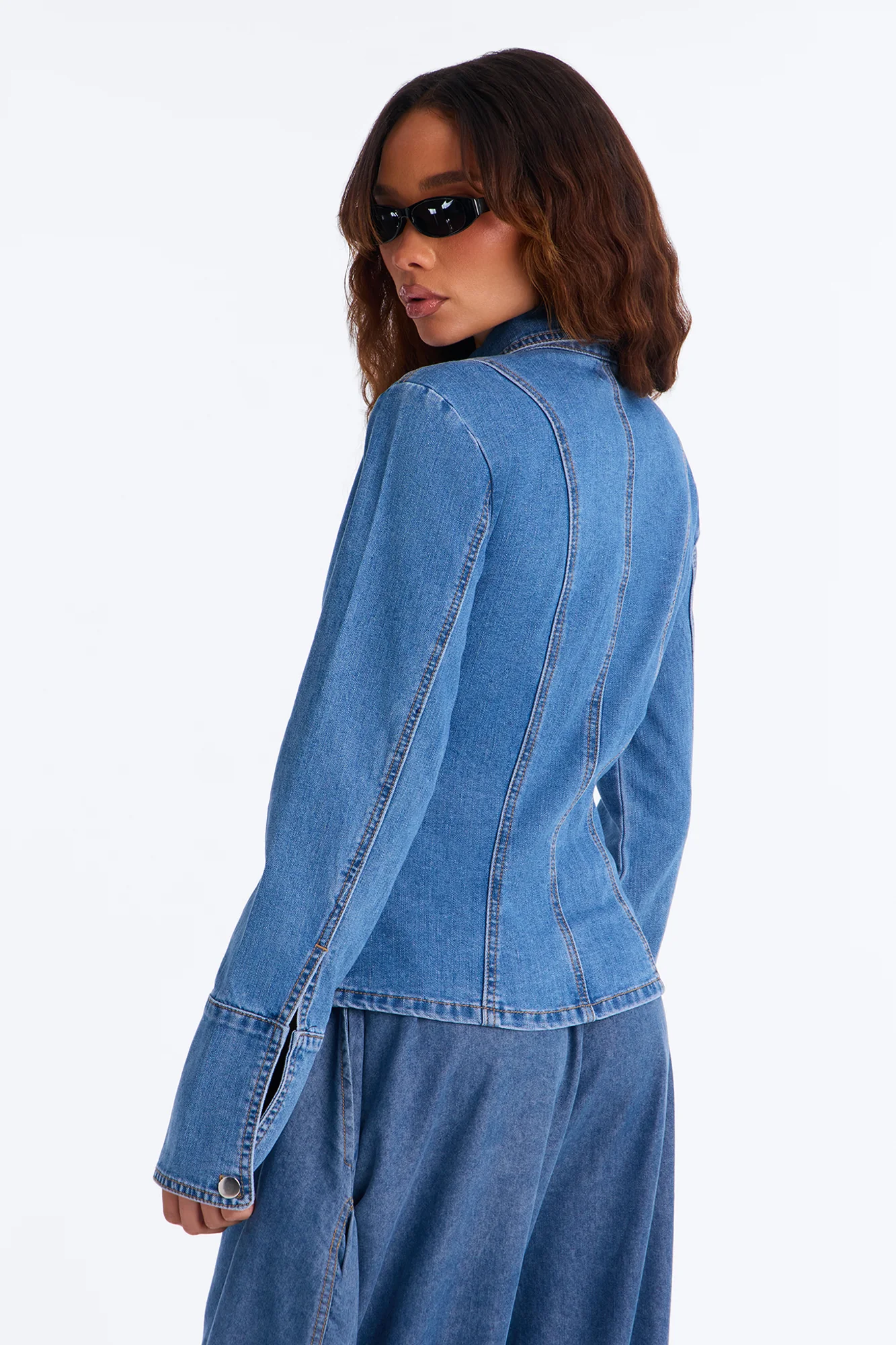 In My Denim Era Shirt - Medium Wash - Image 4