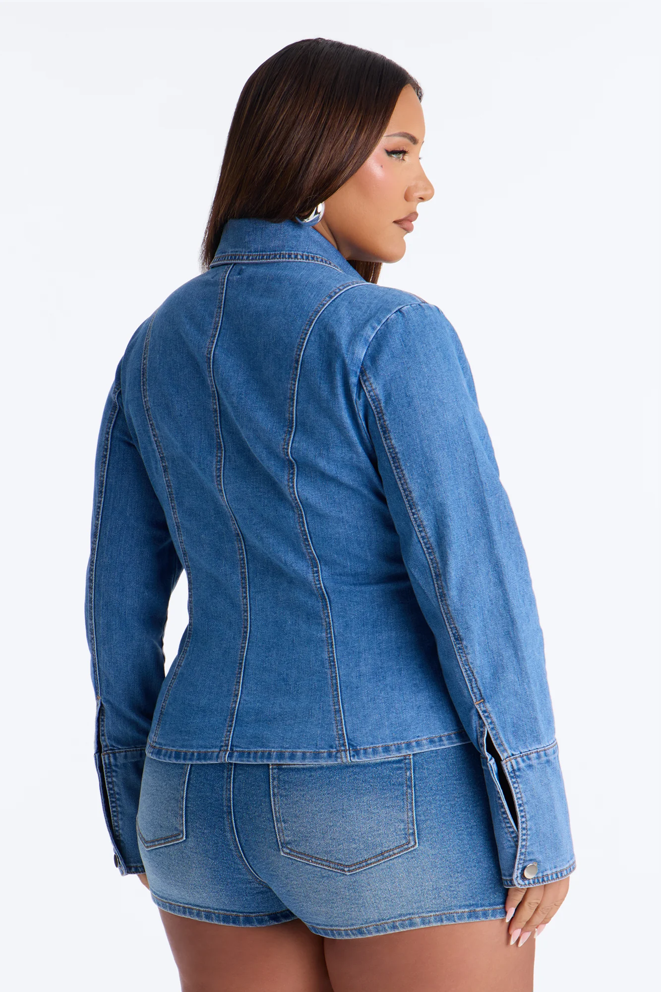 In My Denim Era Shirt - Medium Wash - Image 7