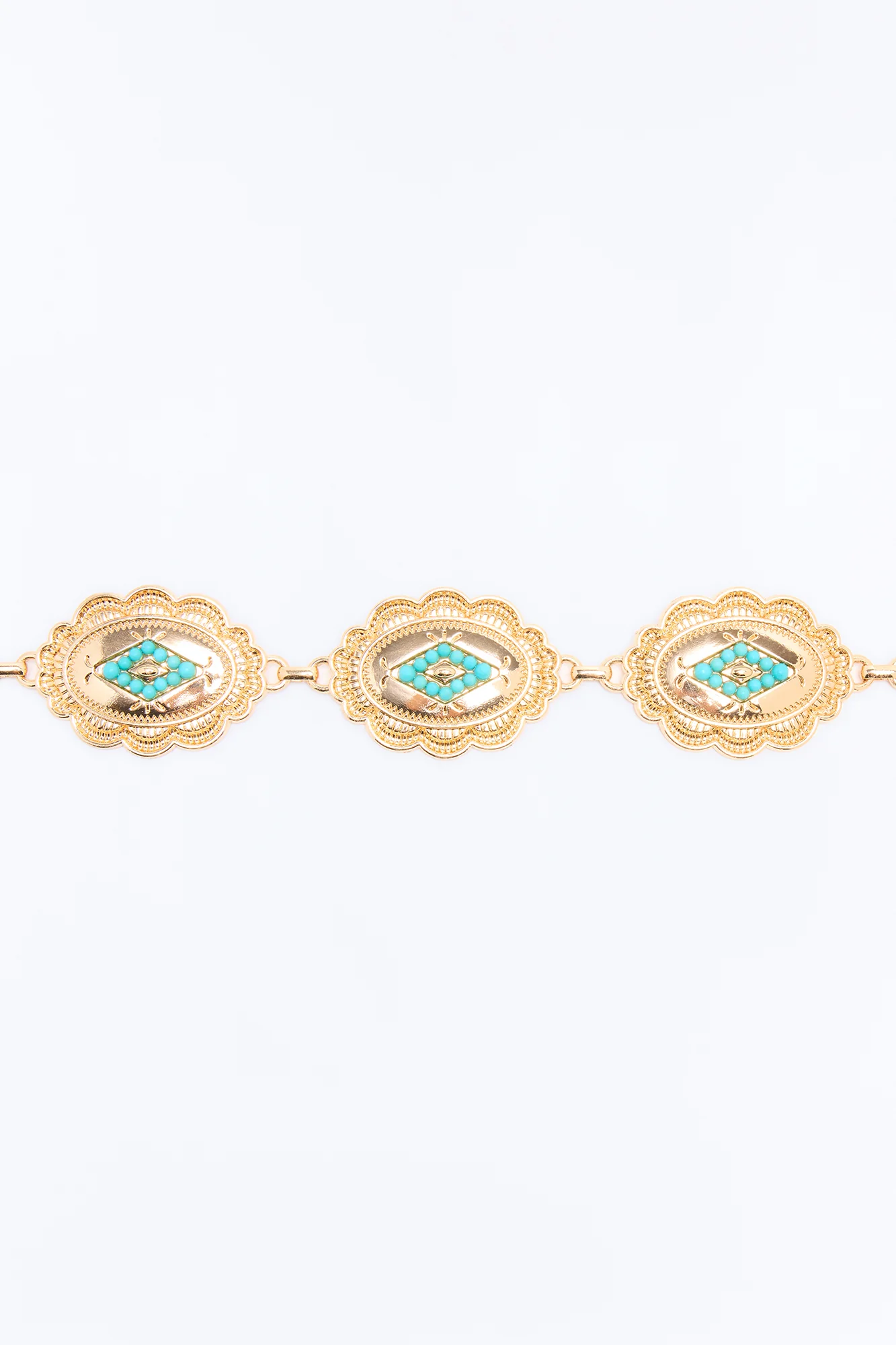 In Your Eyes Chain Belt - Gold/combo - Image 3