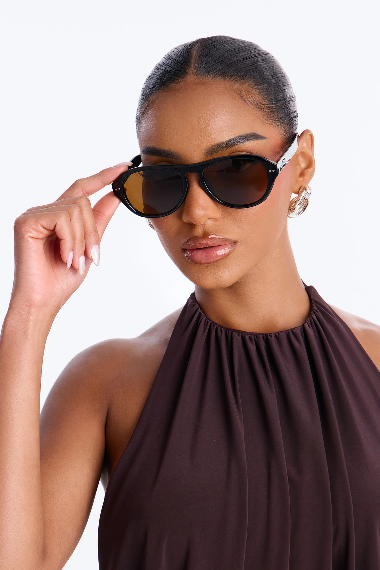 Jet Set Babe Sunglasses - Black/combo - Image 2