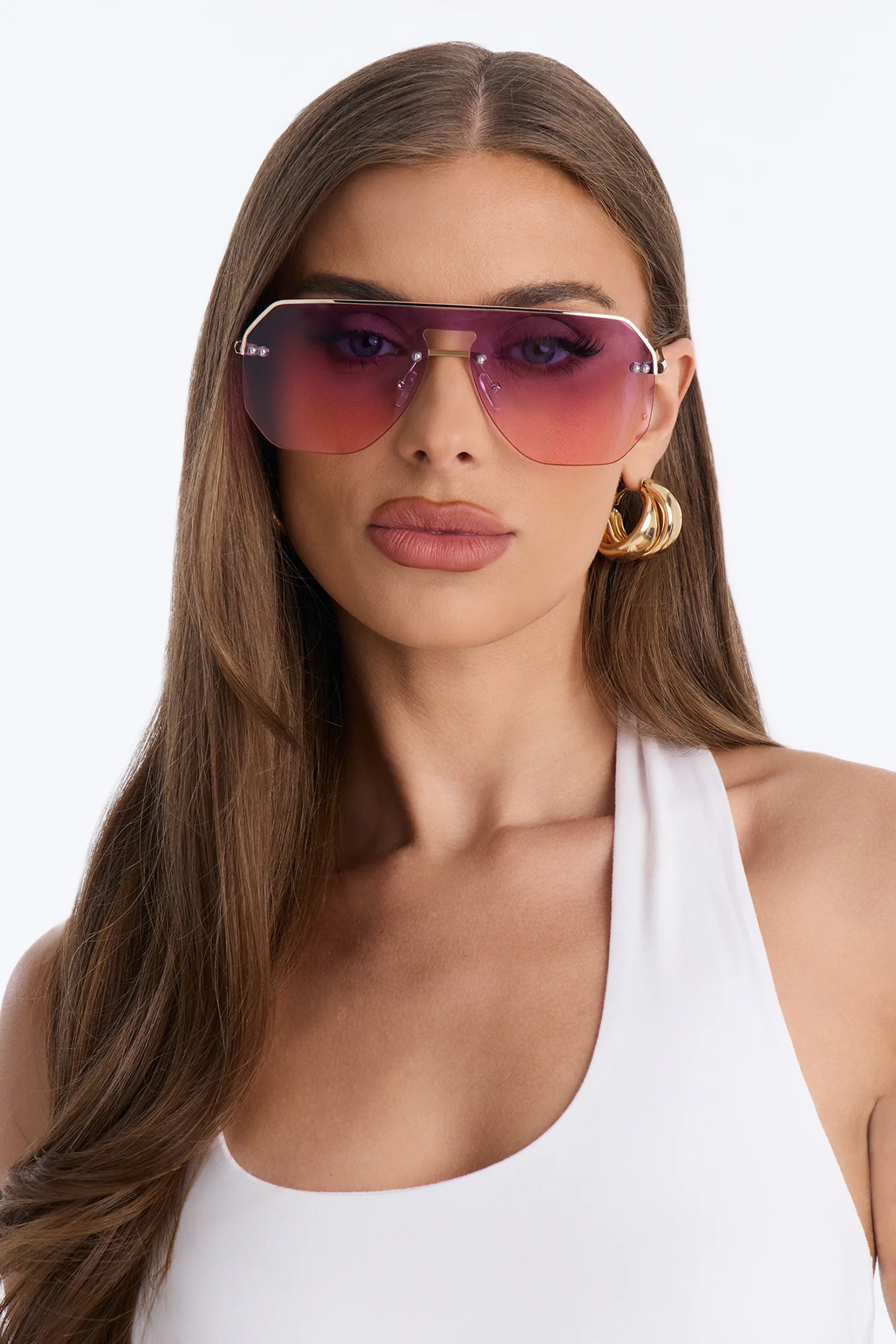 Just Having Fun Sunglasses - Purple/combo