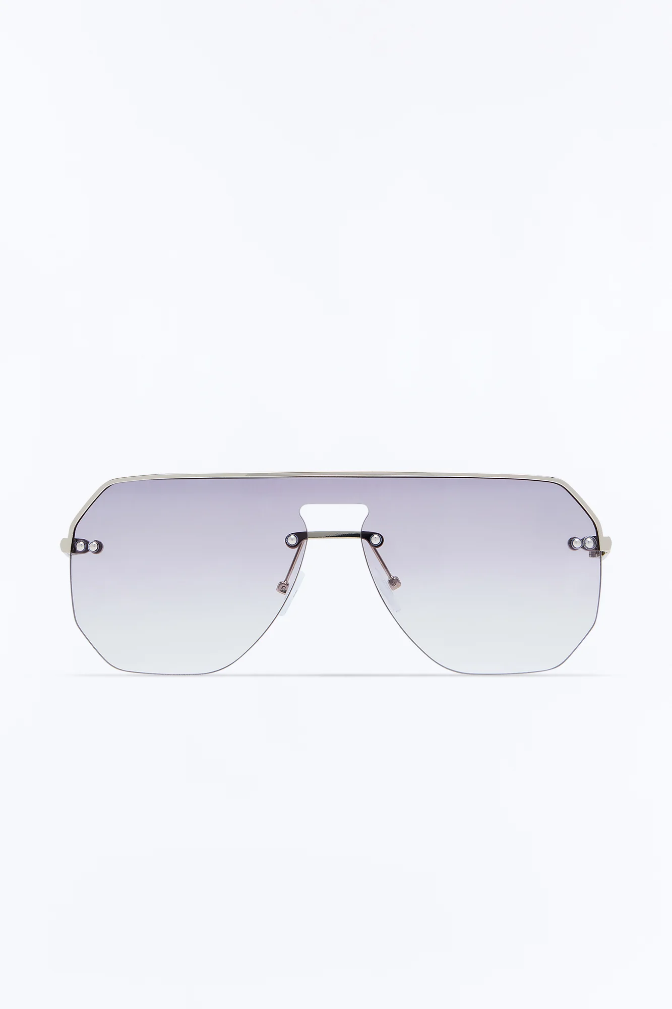 Just Having Fun Sunglasses - Silver - Image 3
