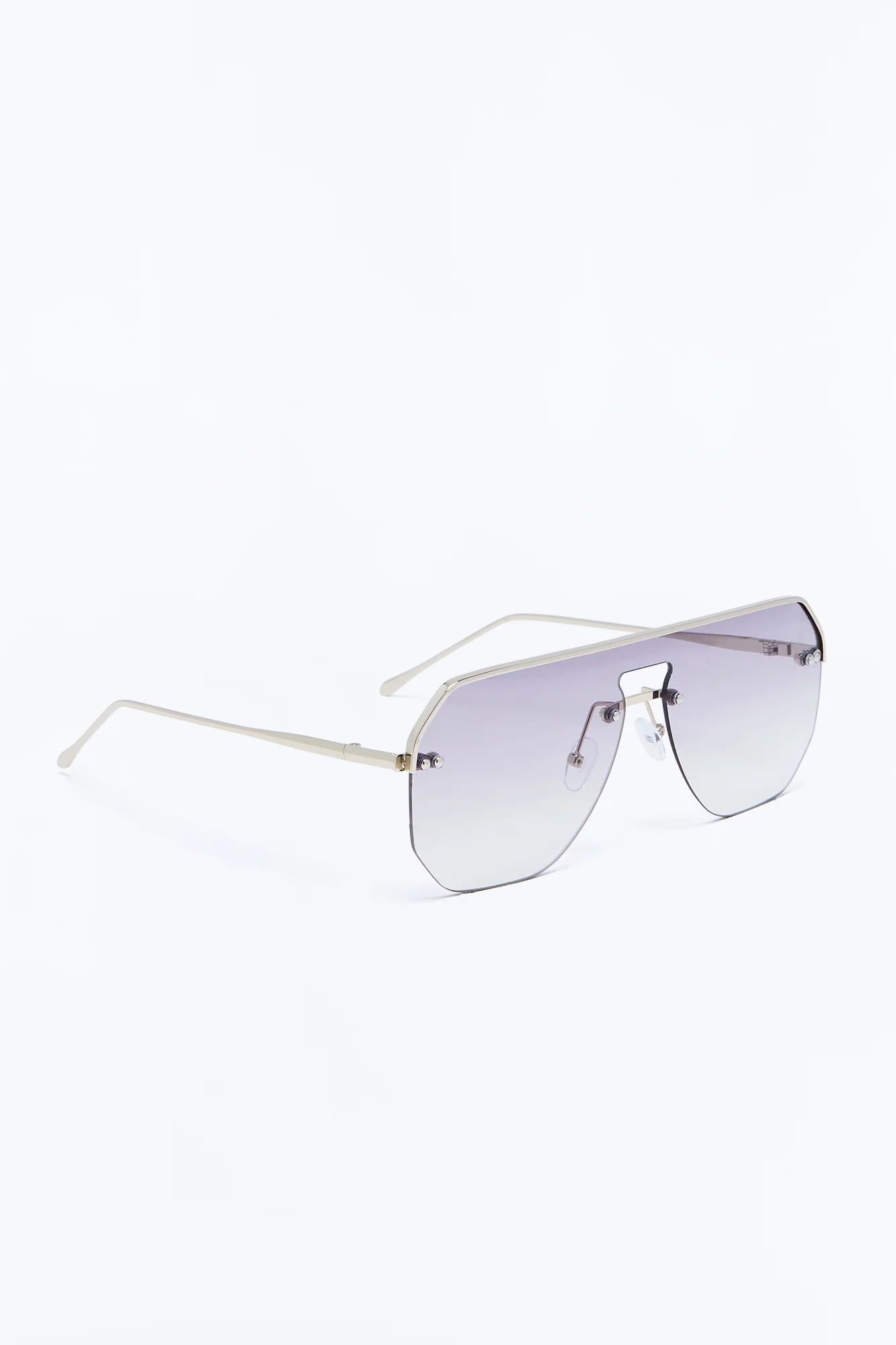 Just Having Fun Sunglasses - Silver - Image 4