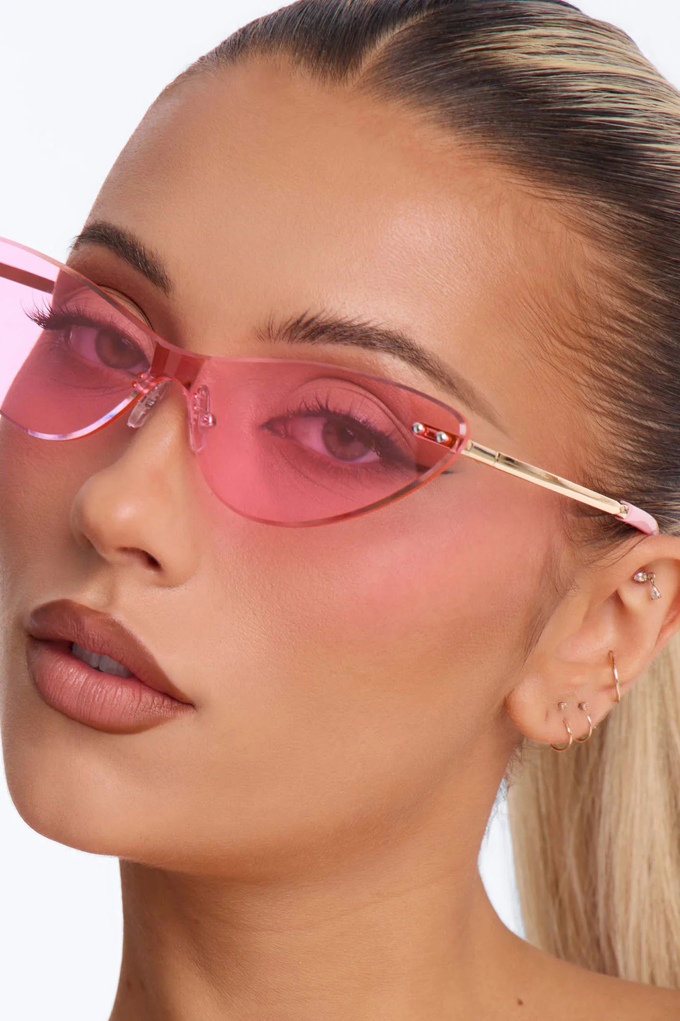 K Pop Sunglasses - Pink