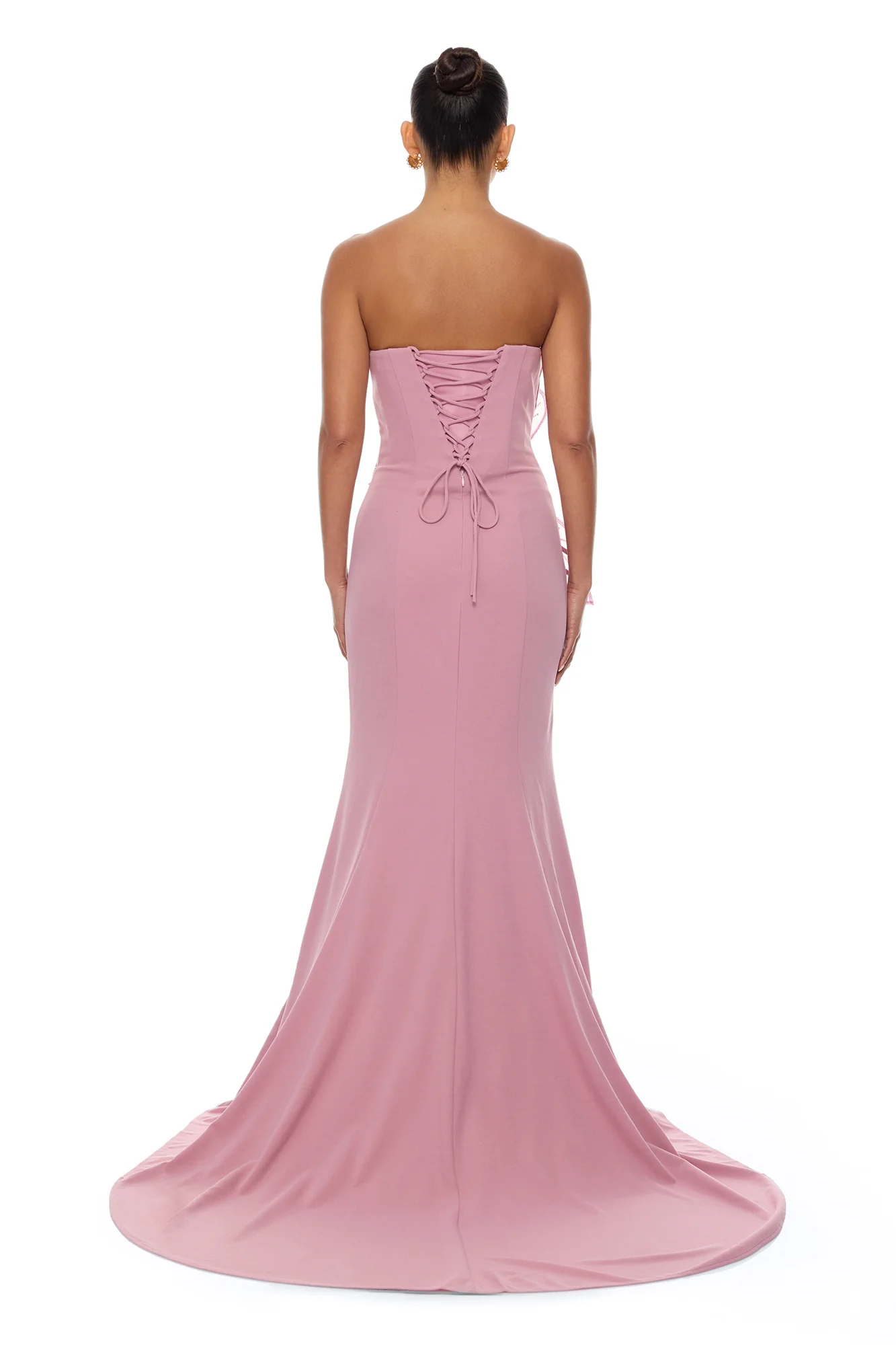Katie Embellished Gown - Mauve - Image 4