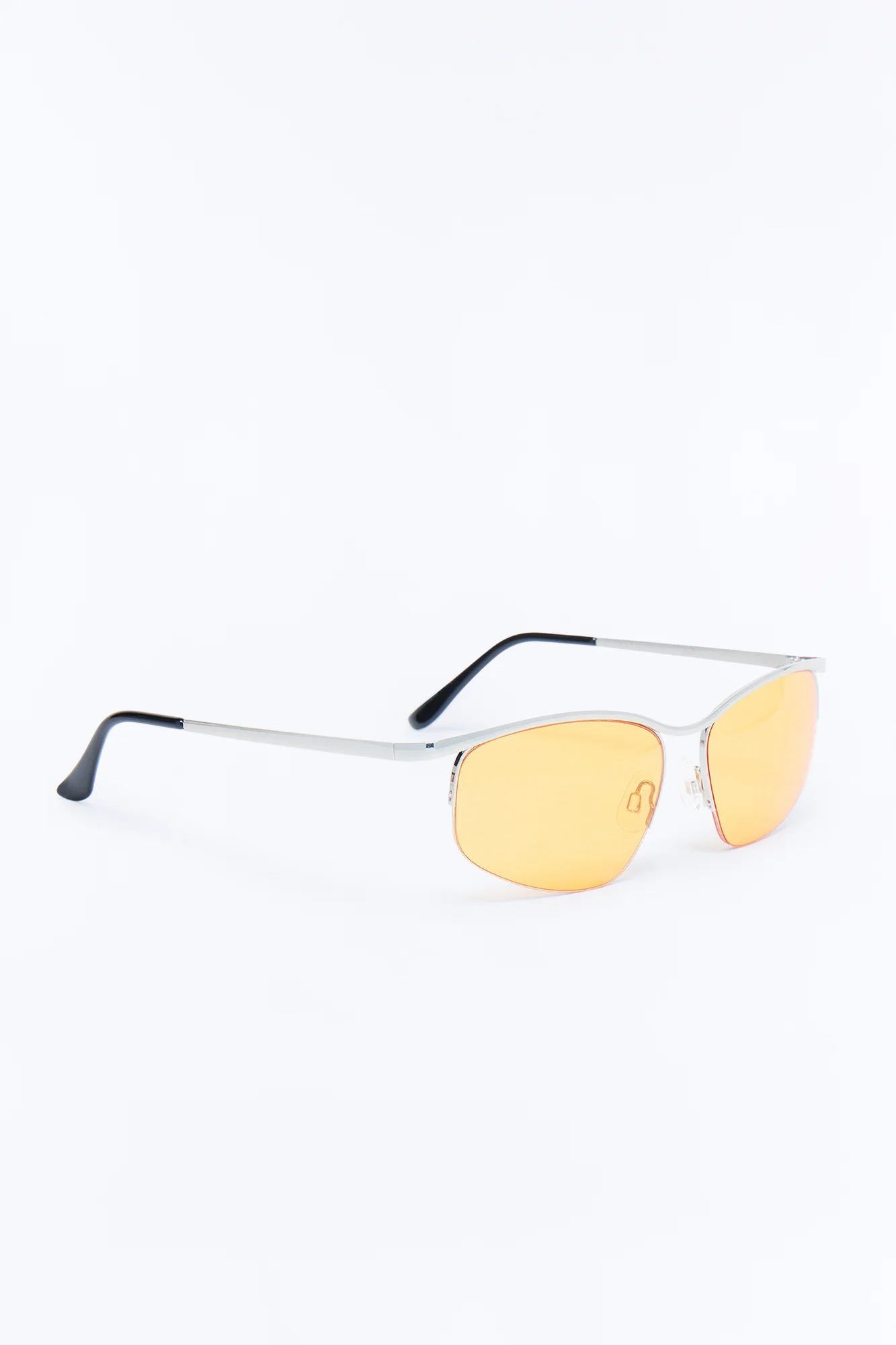 Keeping Sanity Sunglasses - Orange/Silver - Image 4