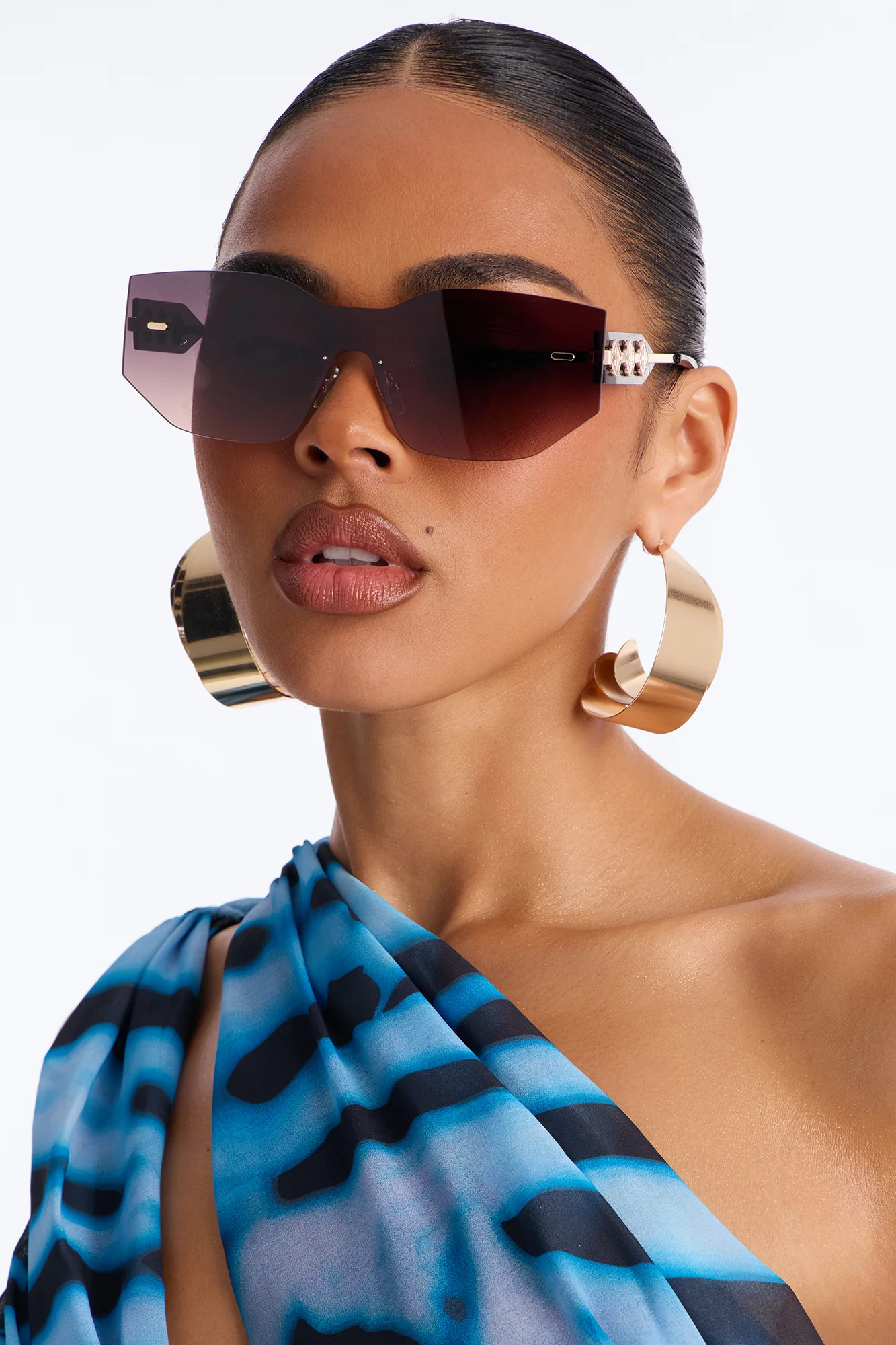 Khloe Sunglasses - Brown - Image 2