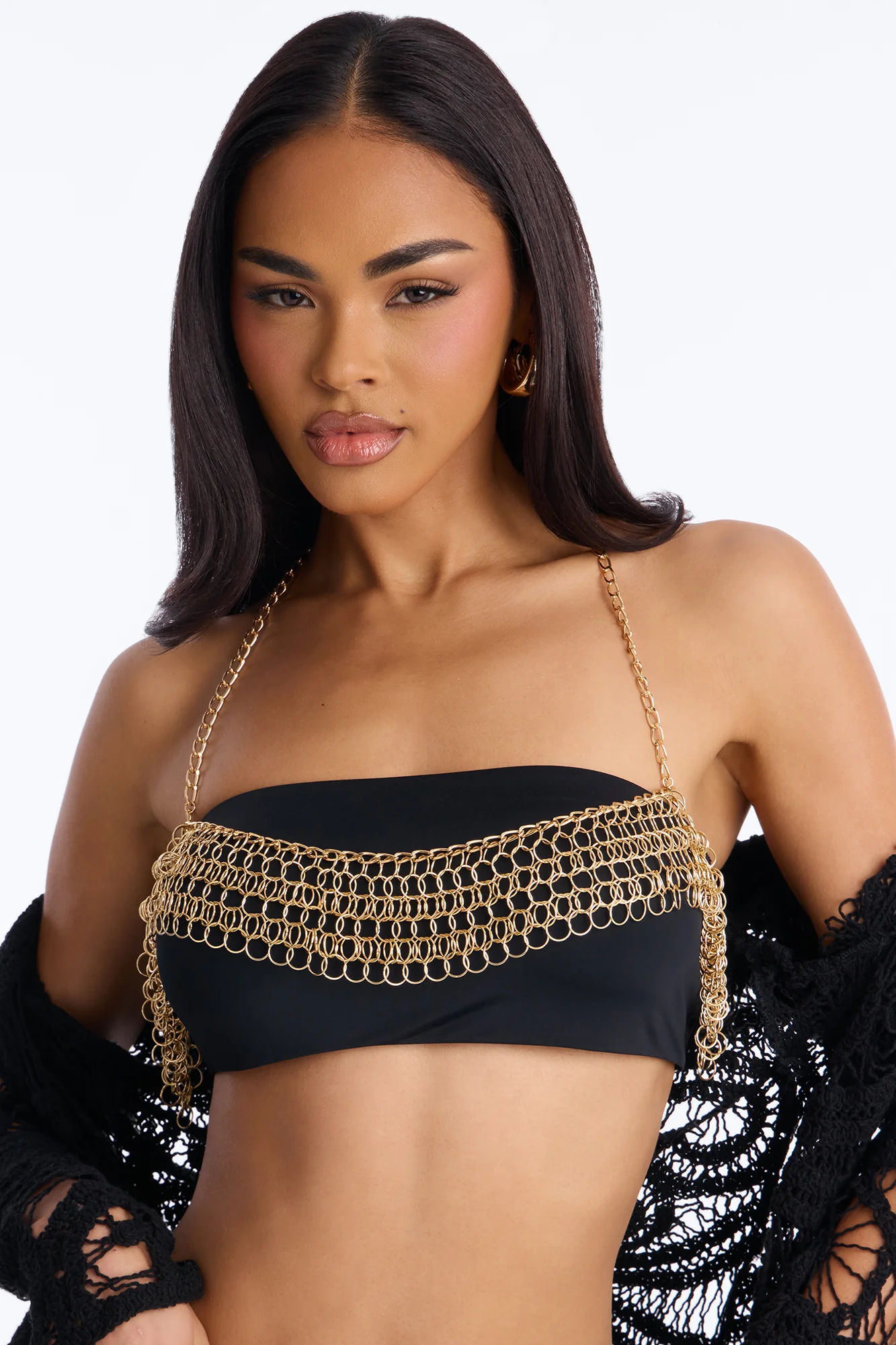 Knighted Body Chain - Gold - Image 2
