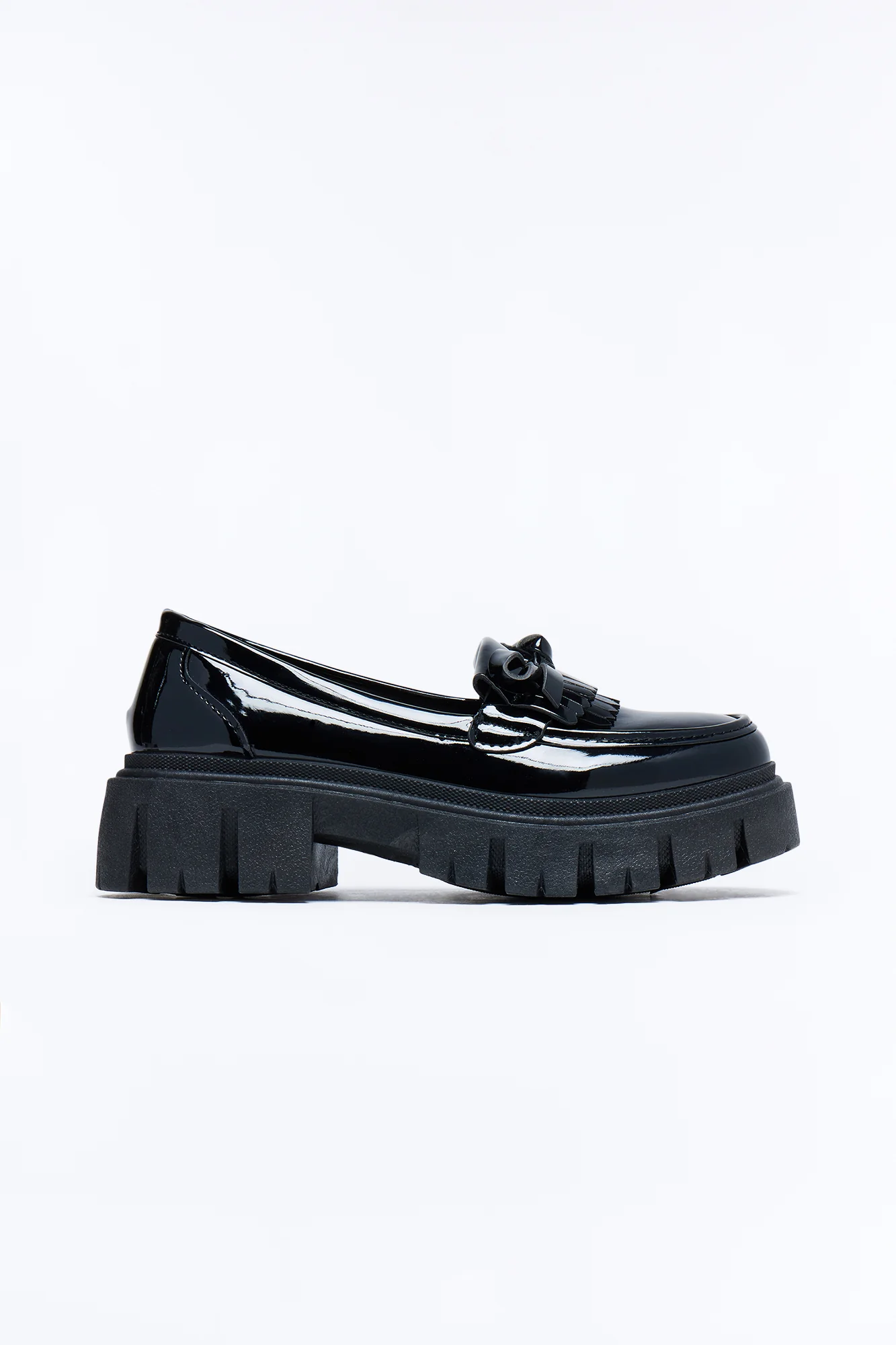 Knox Plaftorm Loafers - Black - Image 3