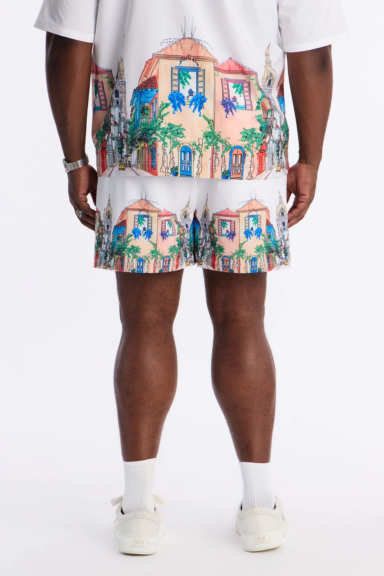 La Calle Viva Swim Trunk 4″ - Multi Color - Image 8