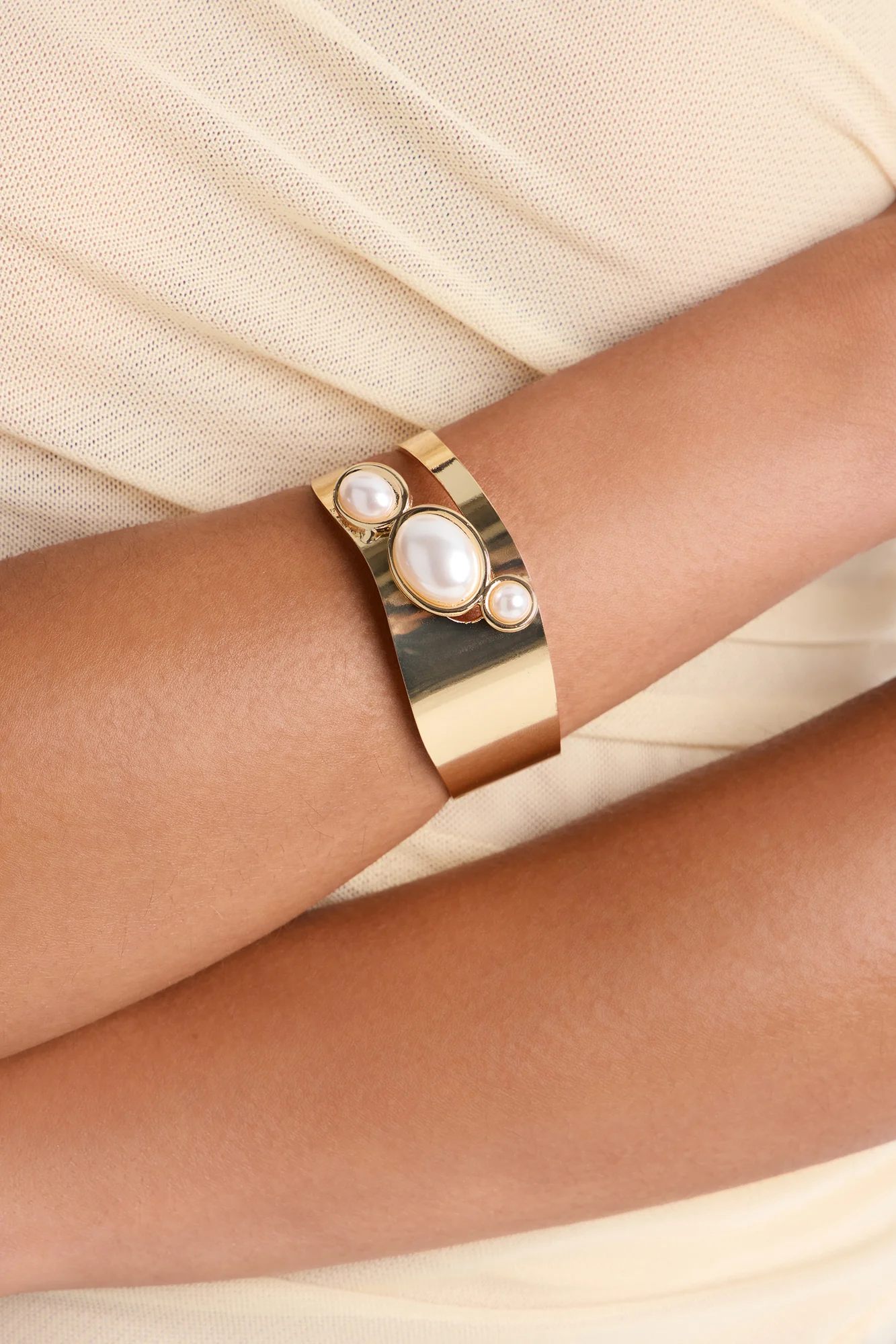 Laguna Bracelet - White/Gold