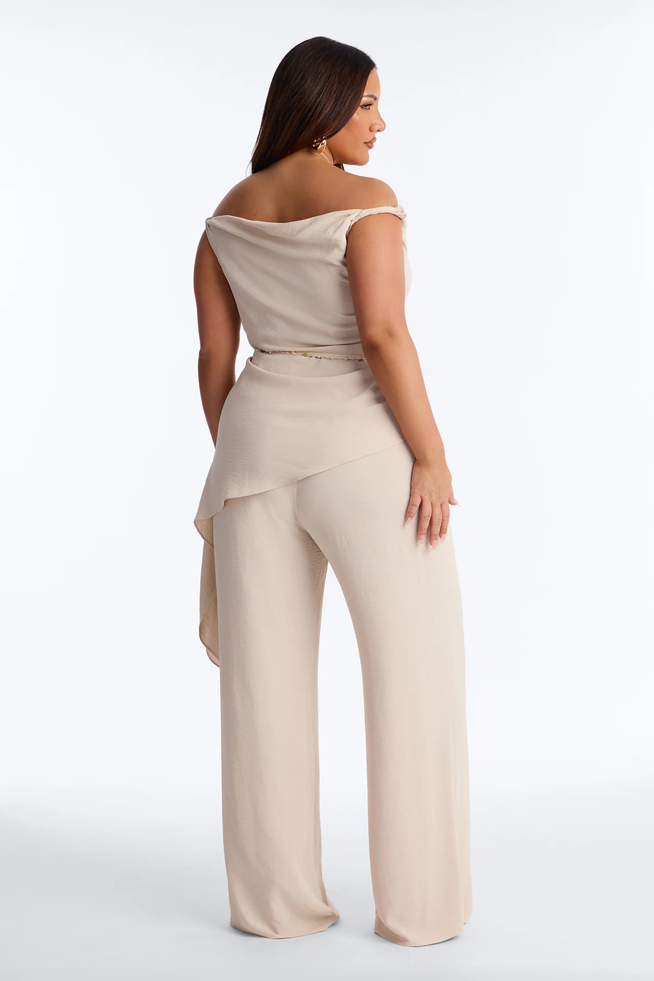 Laguna Veda 3 Piece Pant Set - Sand - Image 8