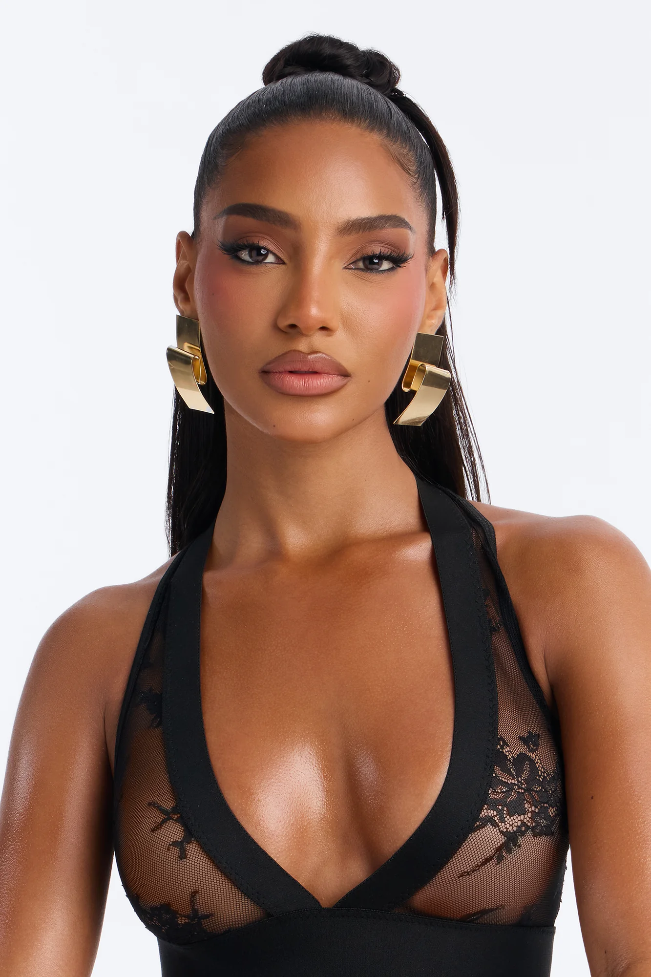 Laying Out Earrings - Gold - Image 2