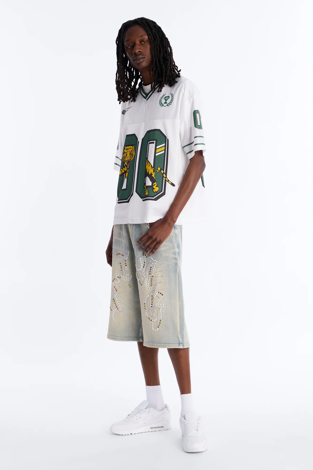 Legendary Tiger 00 Football Jersey - White - Image 2