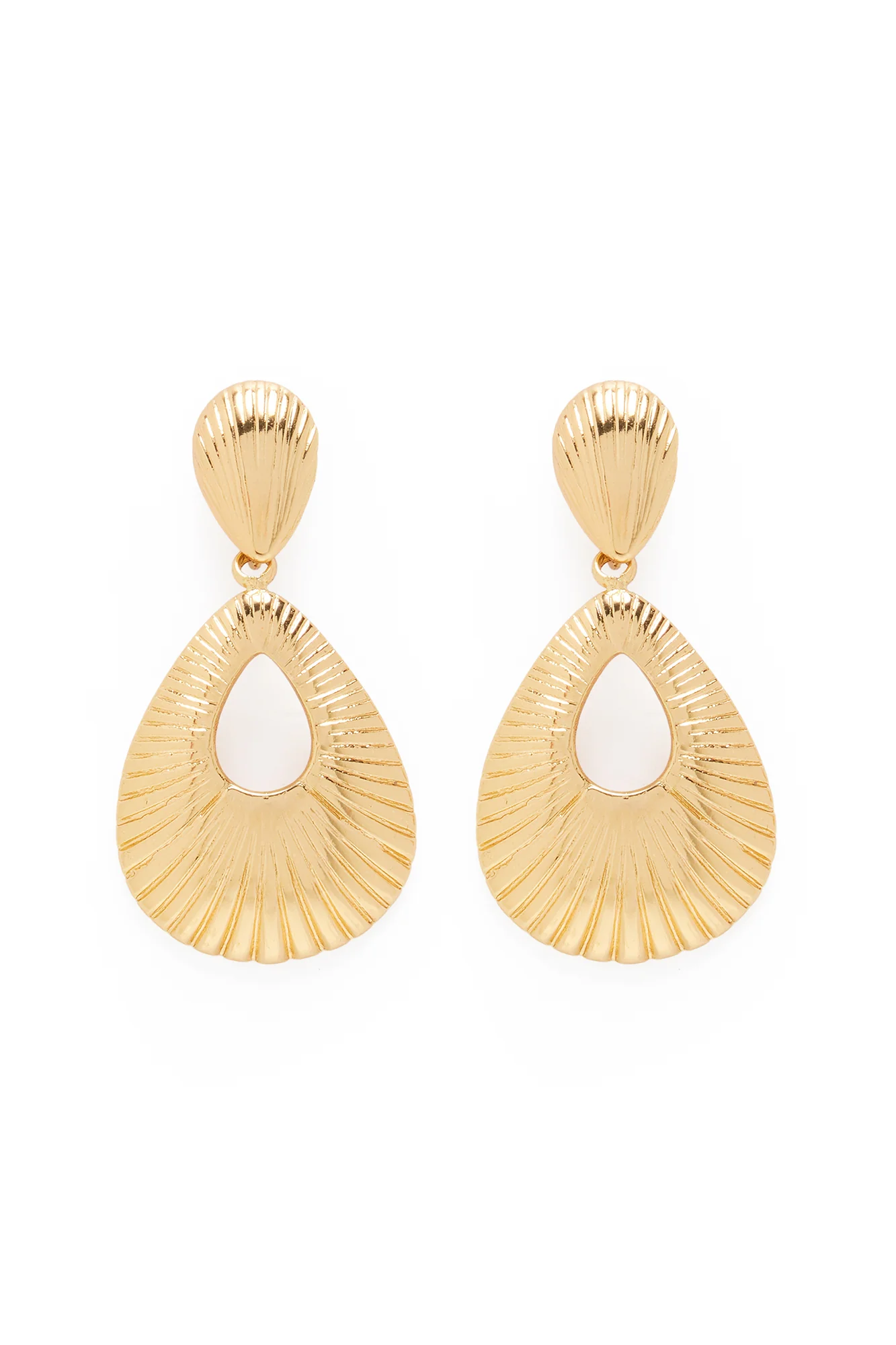 Let's Go Out Earrings - Gold - Image 3