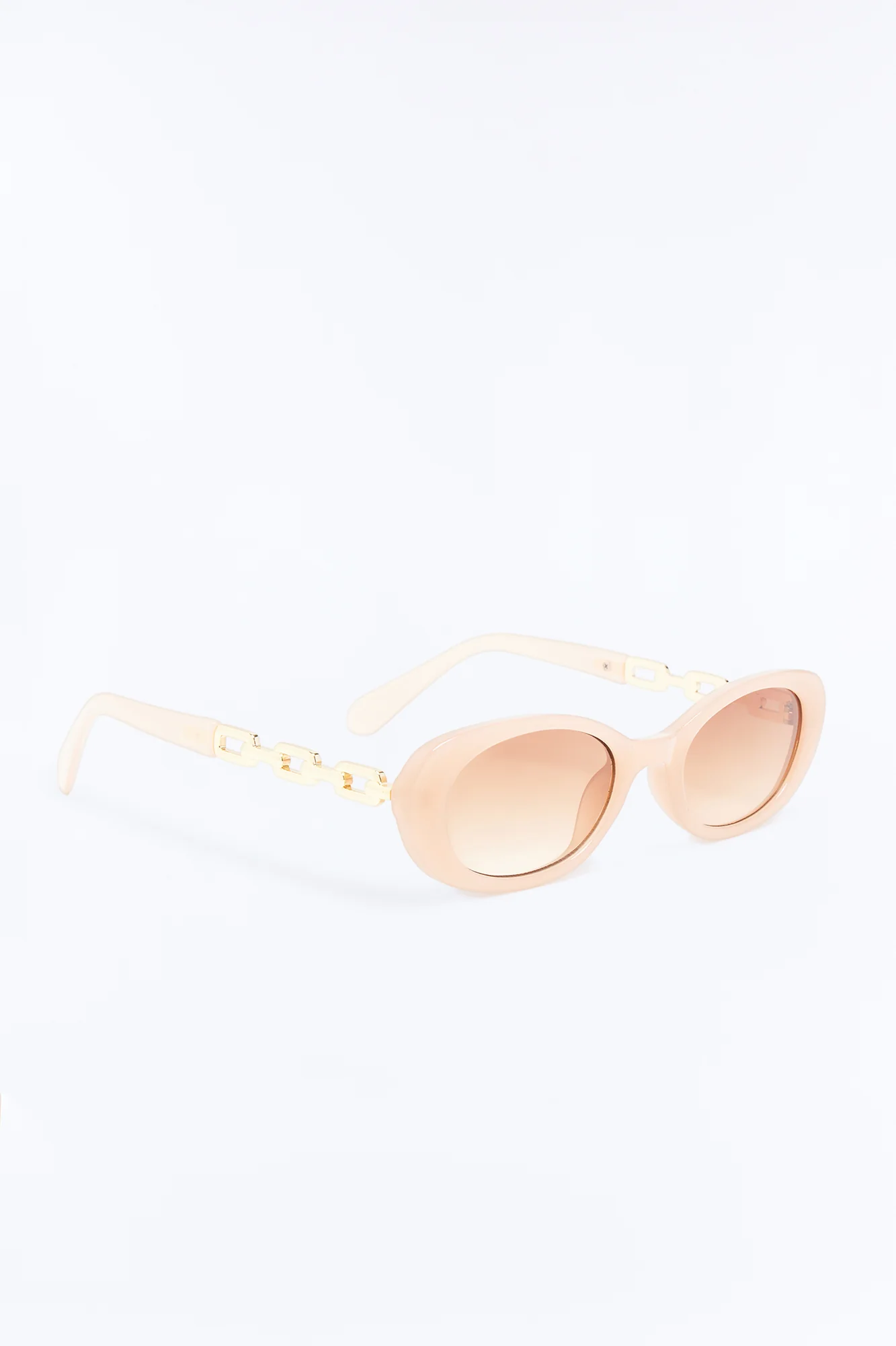 Let's Link Later Sunglasses - Beige - Image 4