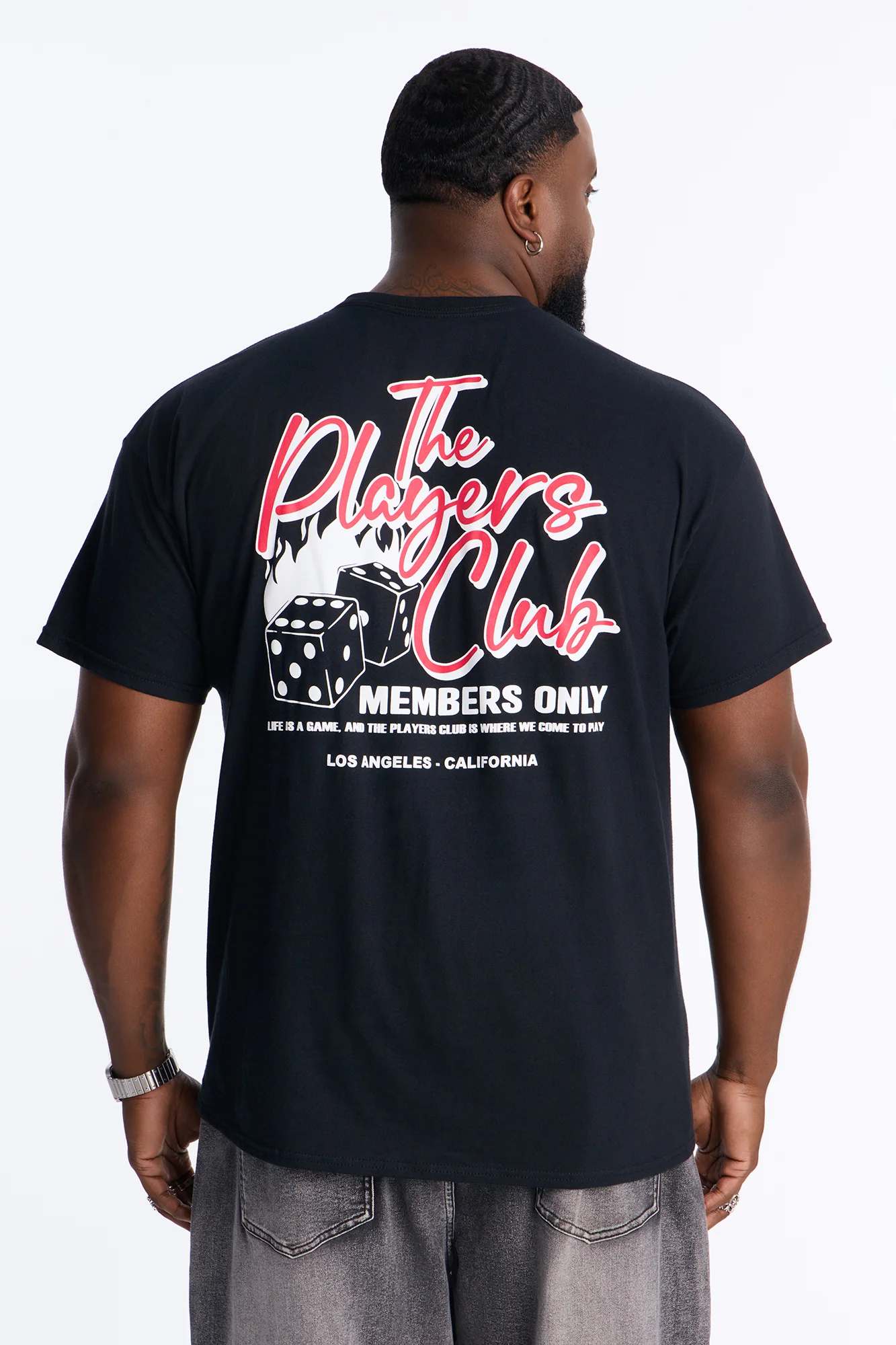 Life Is A Game Short Sleeve Tee - Black - Image 8