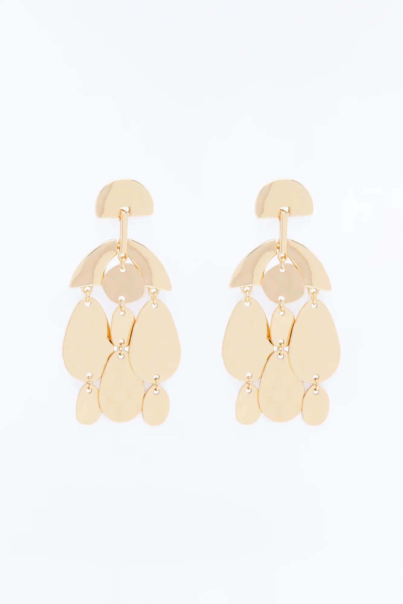 Lilly Drop Earrings - Gold - Image 3