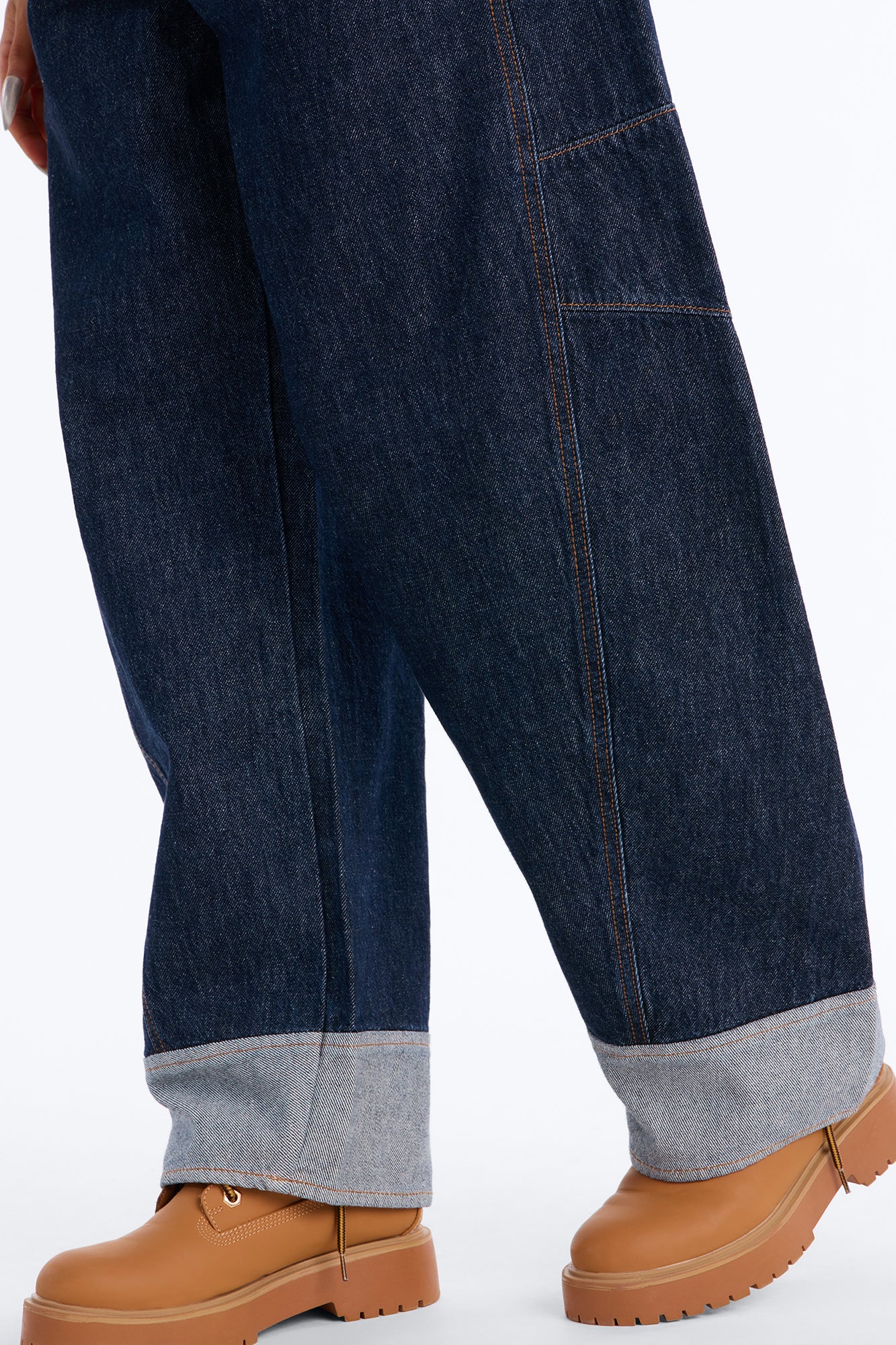 Liora Loose Fit Jeans - Dark Wash - Image 3
