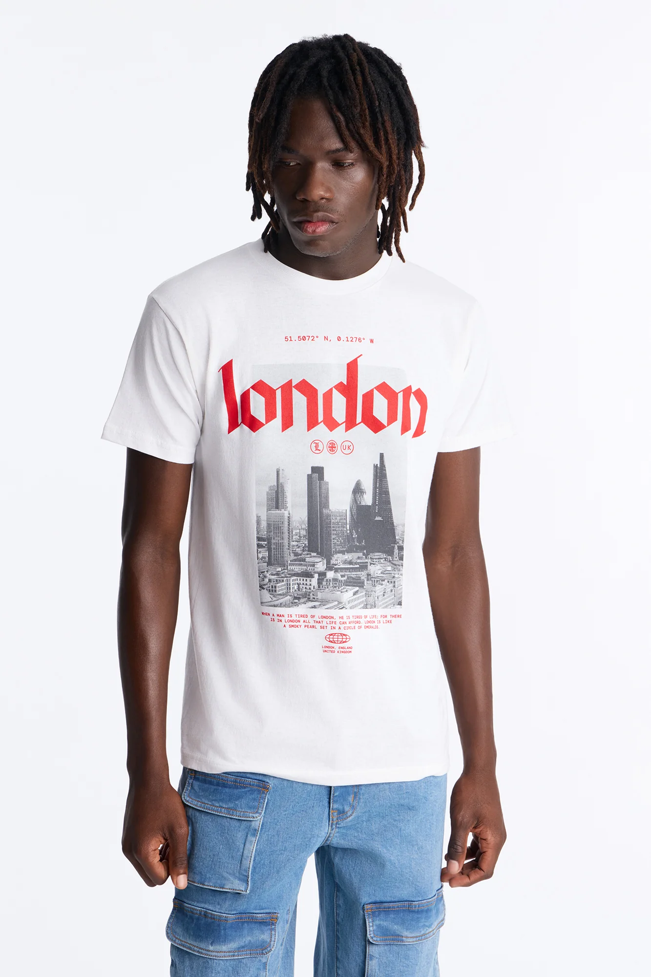 London Short Sleeve Tee - White