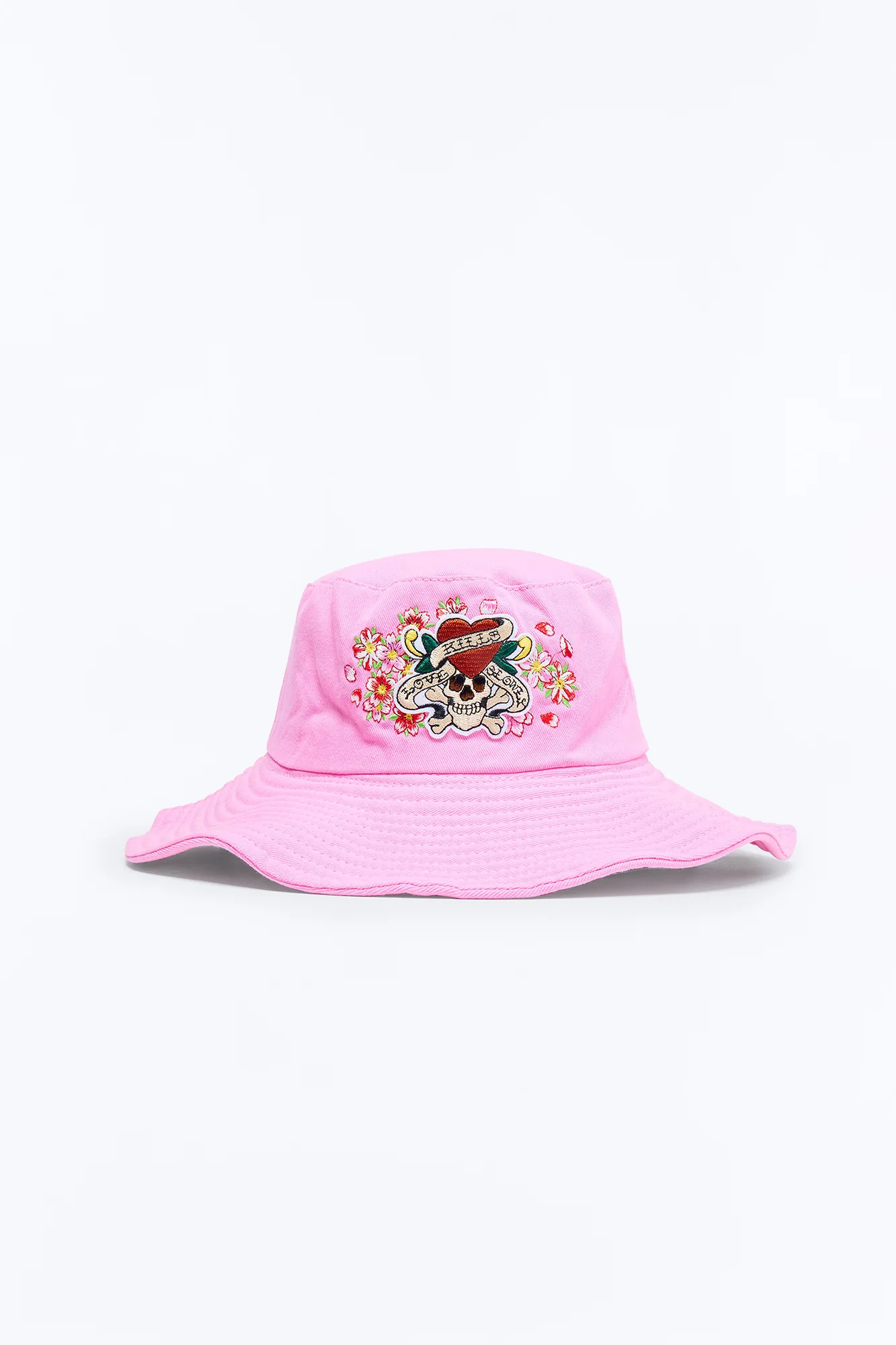 Love Kills Ed Hardy Bucket Hat - Pink/combo - Image 3