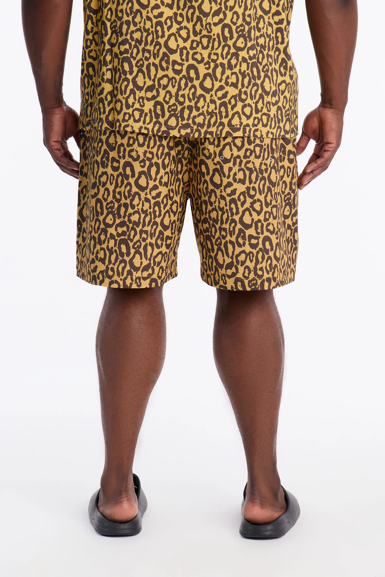 Loyalty In The Wild Swim Trunk 7″ - Leopard - Image 9