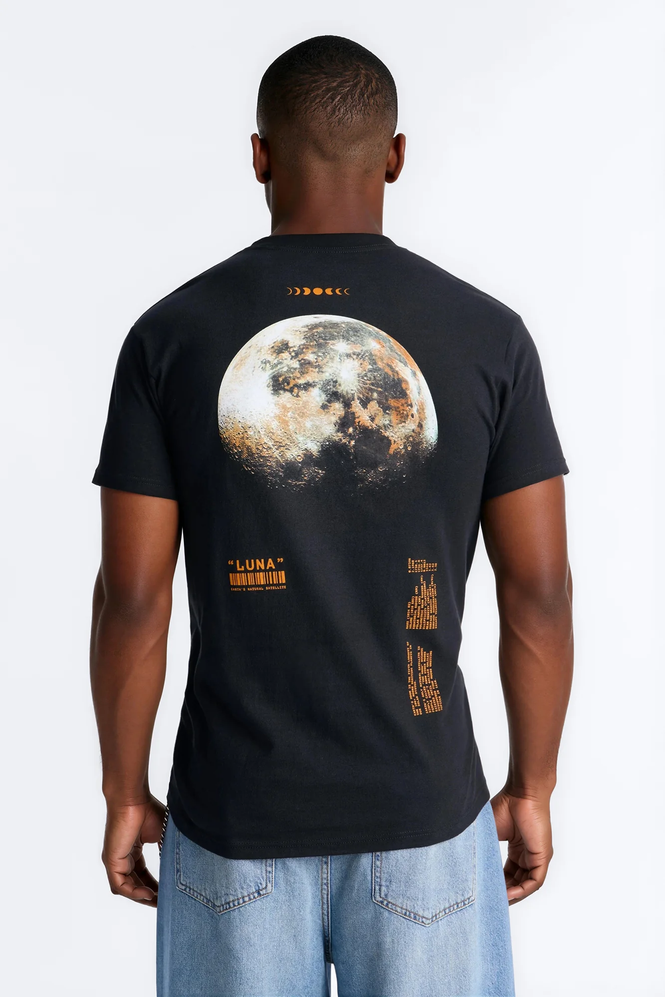 Luna Short Sleeve Tee - Black - Image 4