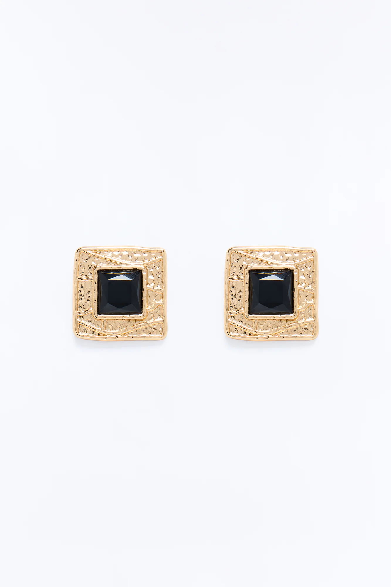 Lust And Desire Earrings - Gold/Black - Image 3
