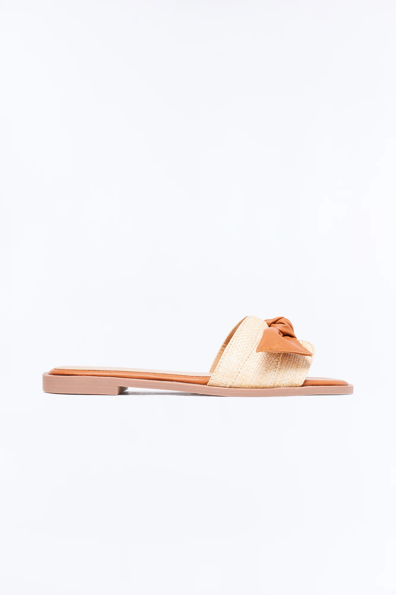 Lyra Flat Sandals - Tan - Image 4