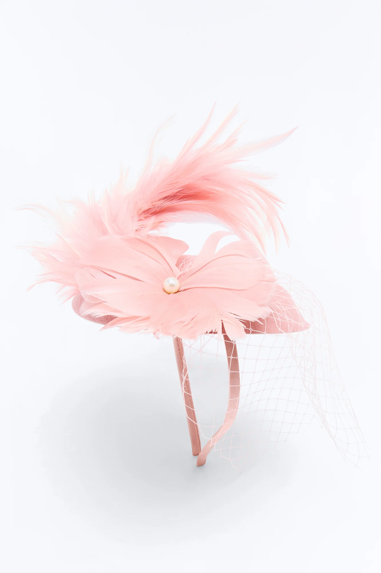 Main Act Fascinator - Pink - Image 3