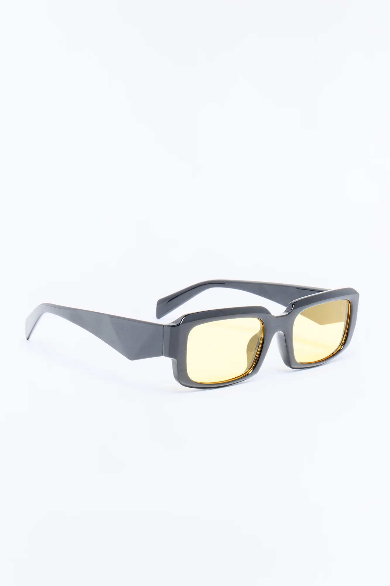 Make You Believe Sunglasses - Black/Yellow - Image 4