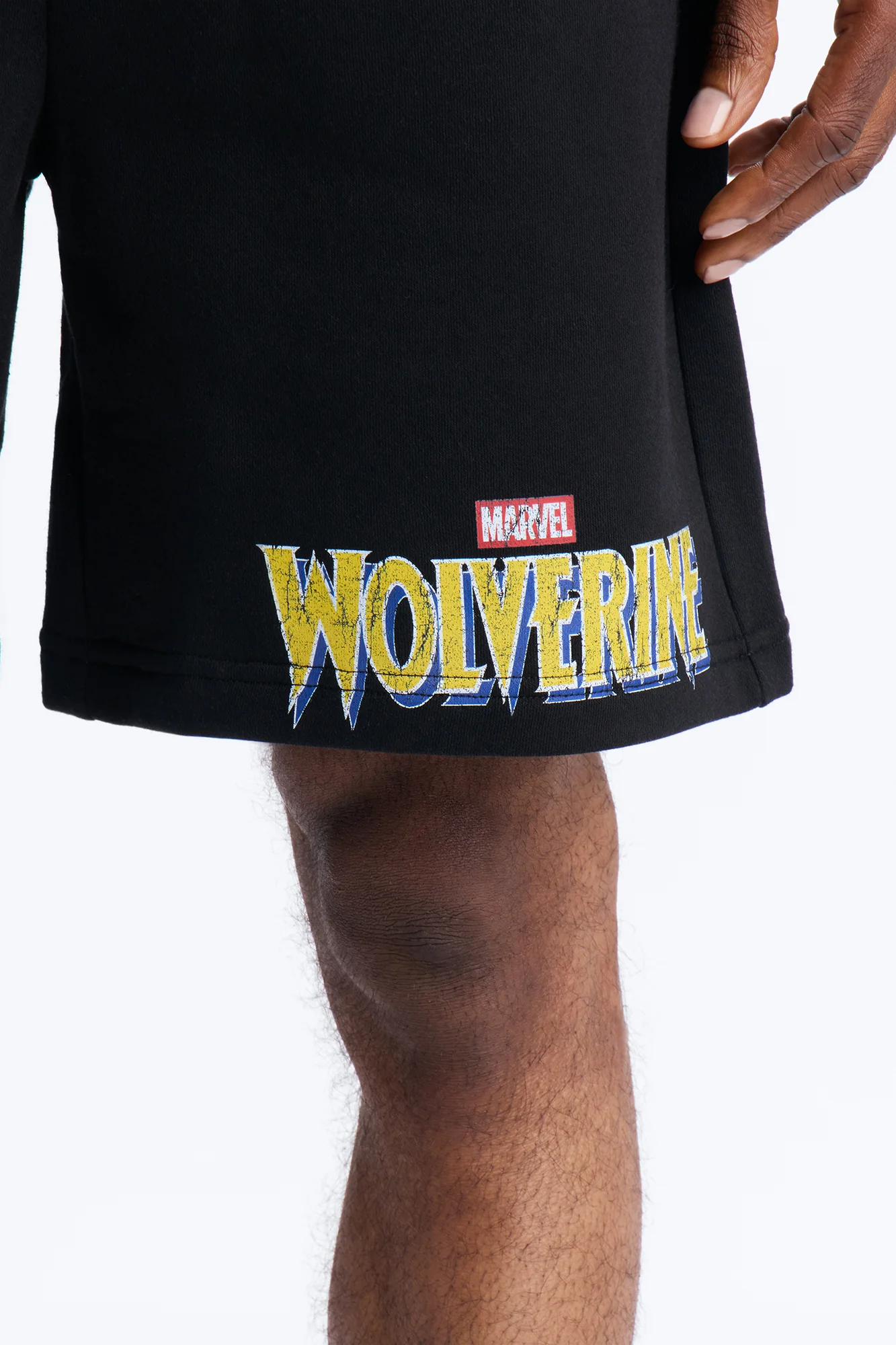 Marvel Wolverine Sweatshort - Black - Image 4