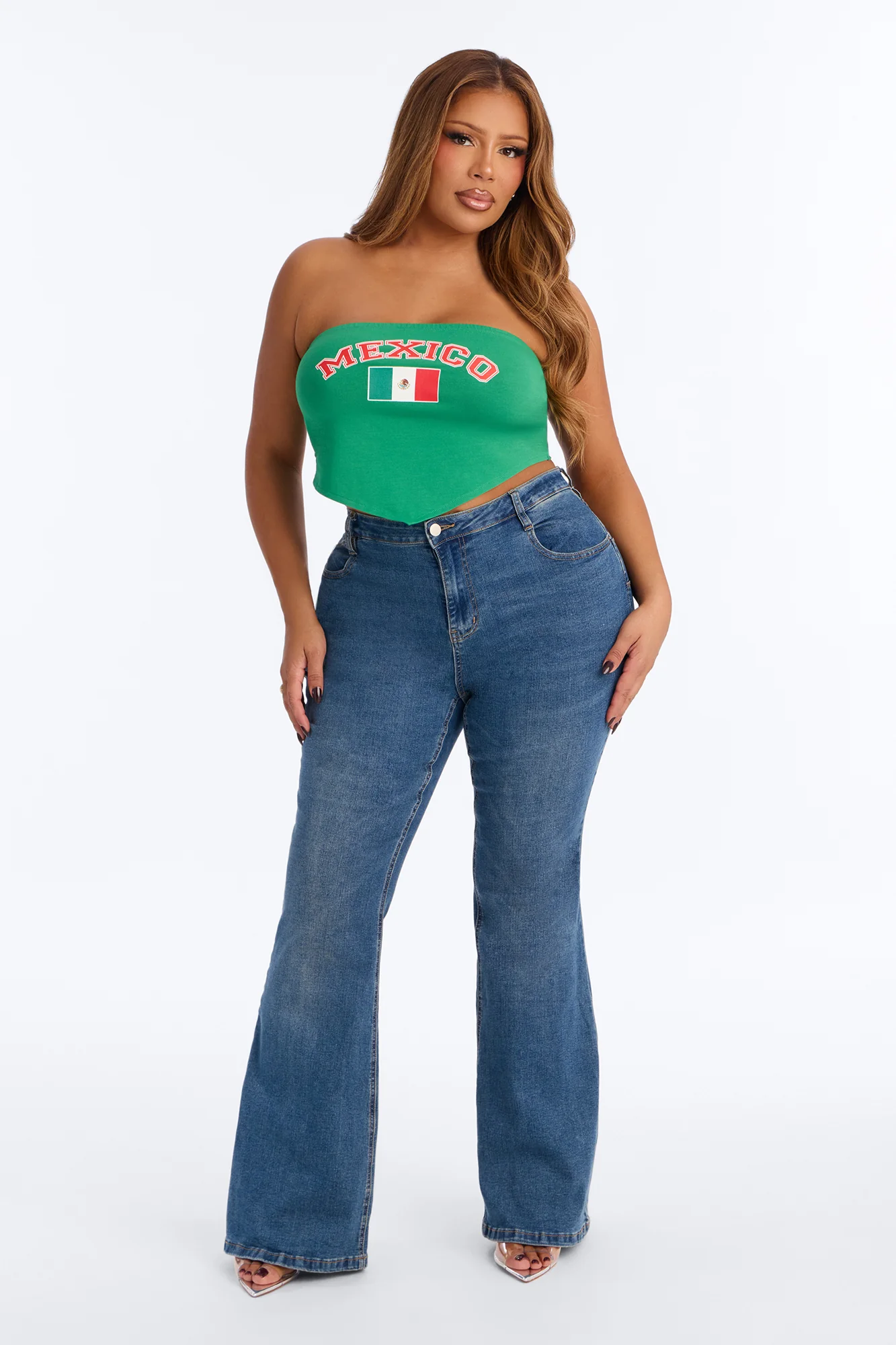 Mexico Tube With Hanky Hem - Green - Image 5