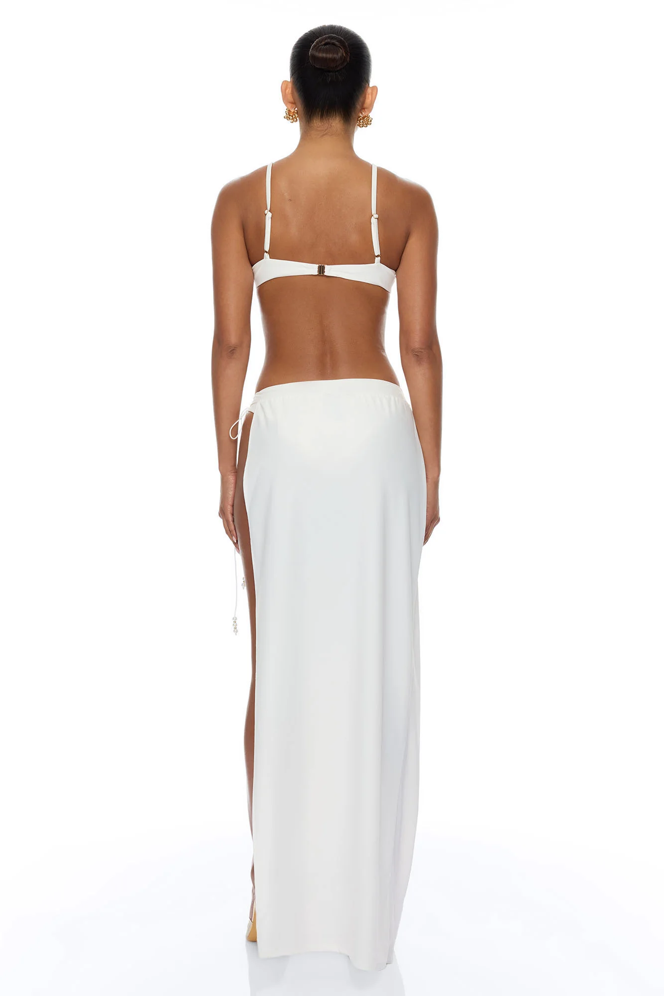 Michelle Pearl 3 Piece Bikini Set - White - Image 5