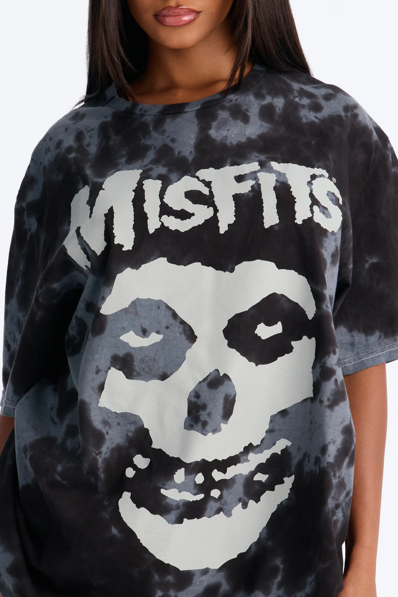 Midnight Misfits Tie Dye T-Shirt - Black - Image 3