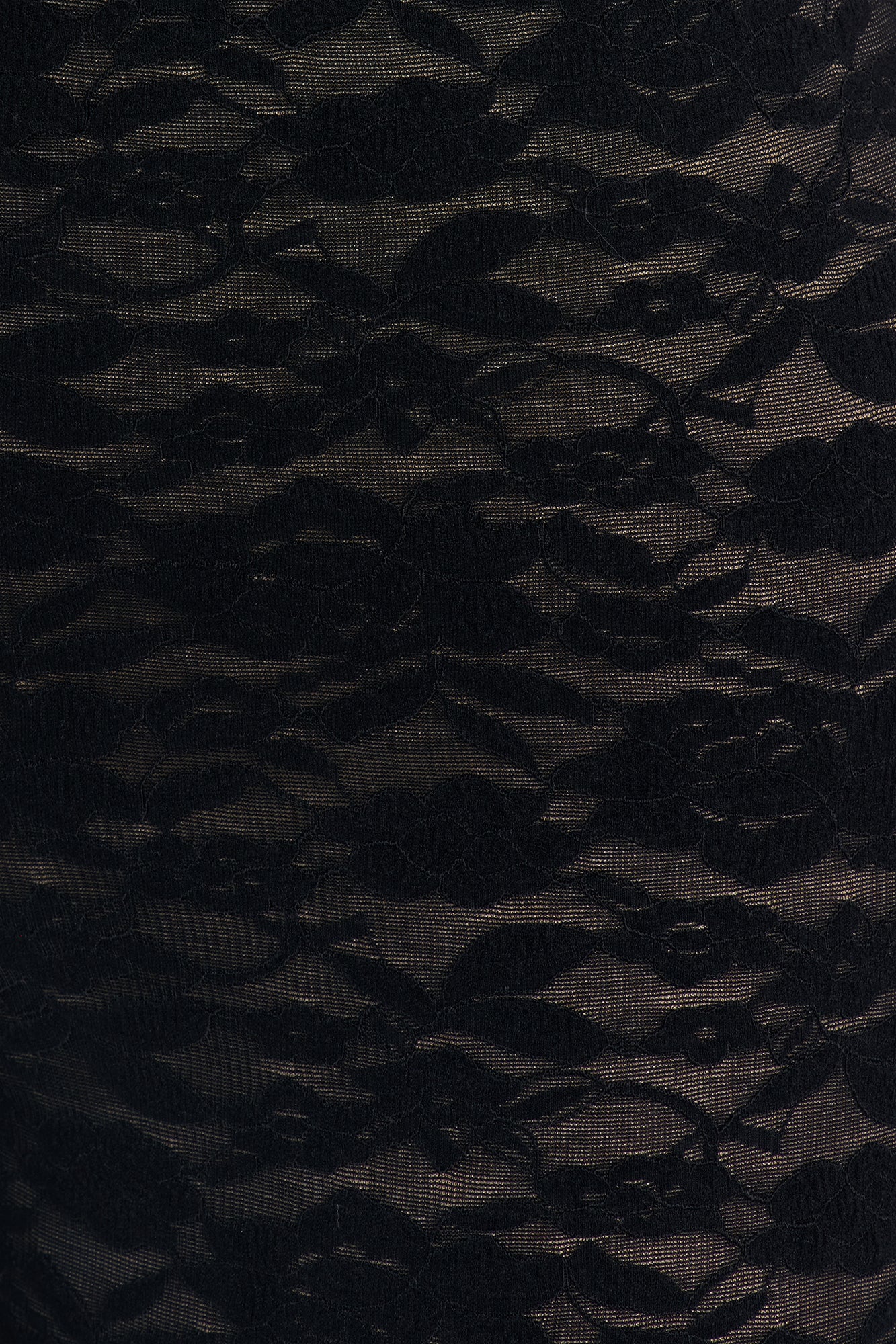 Midnight Strolls Backless Lace Romper - Black - Image 3