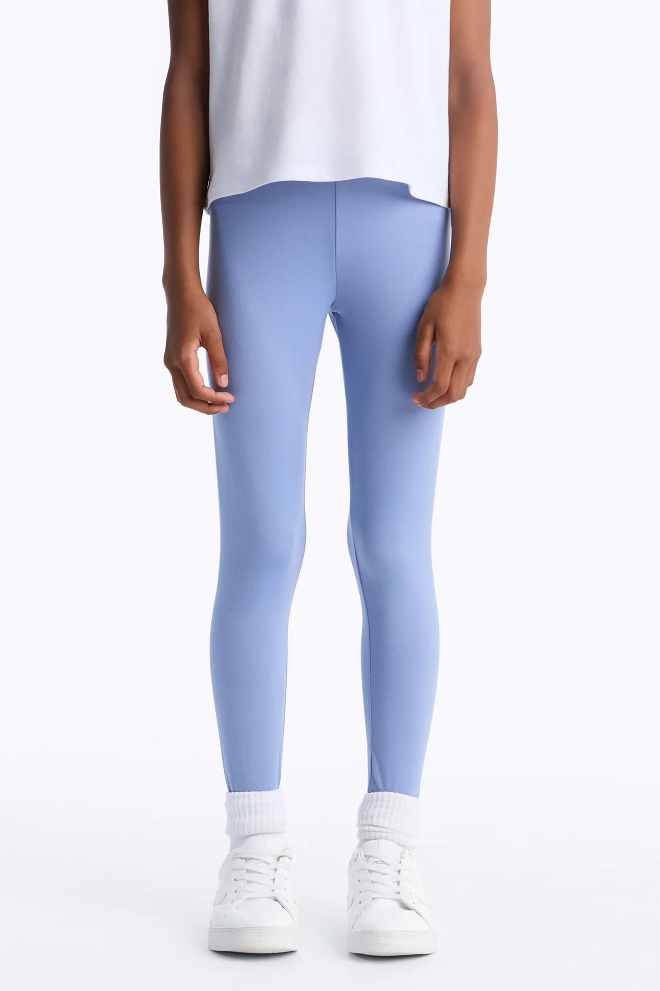 Mini Almost Every Day Leggings - Slate Blue - Image 2