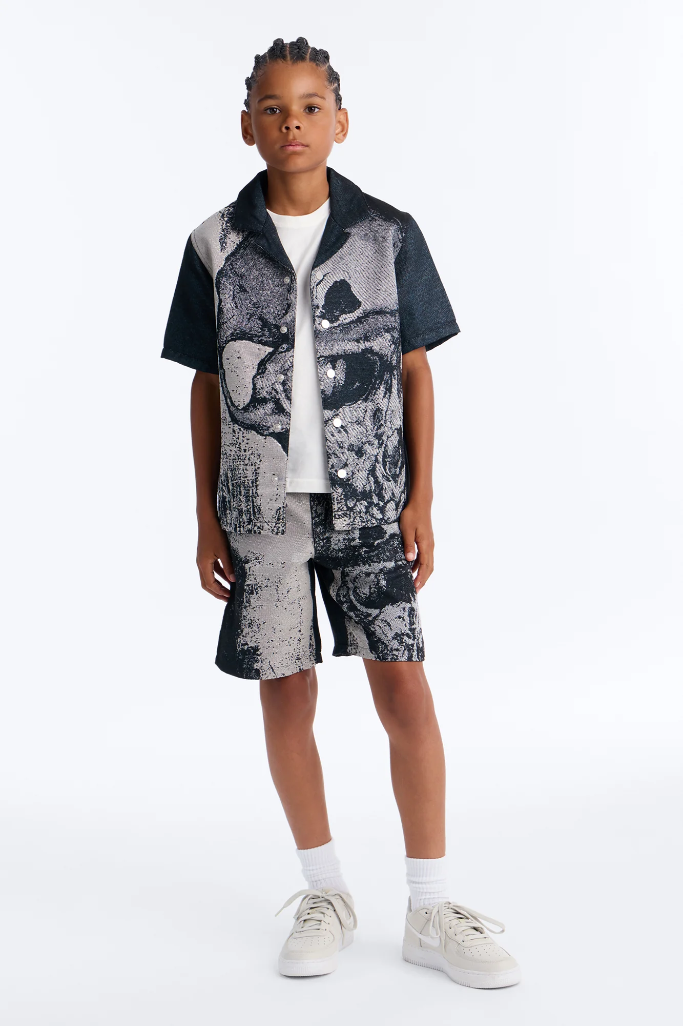 Mini Azrael Tapestry Shirt - Multi Color - Image 2